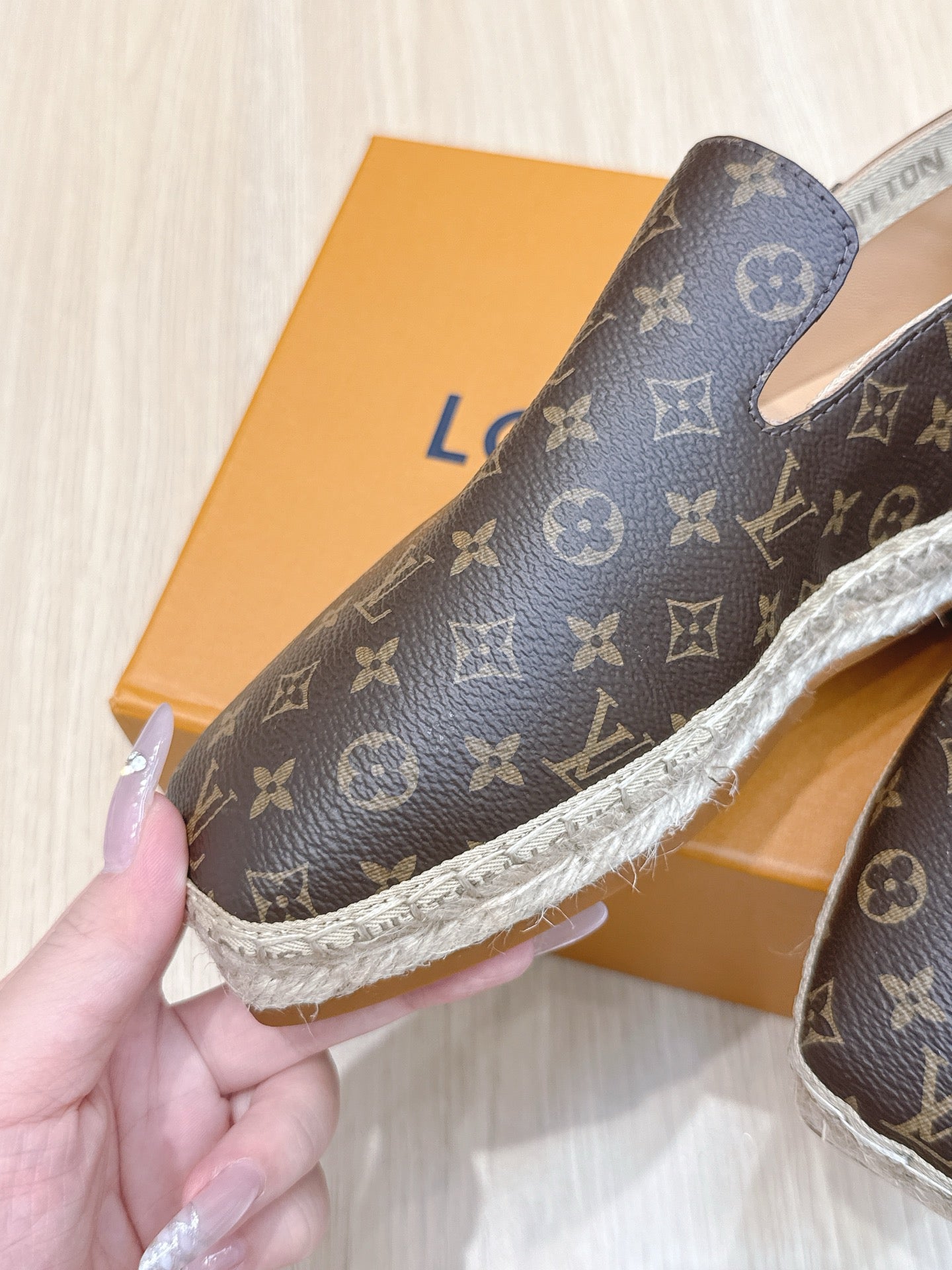 LV 26ss Loafers Brown Genuine Leather 656966