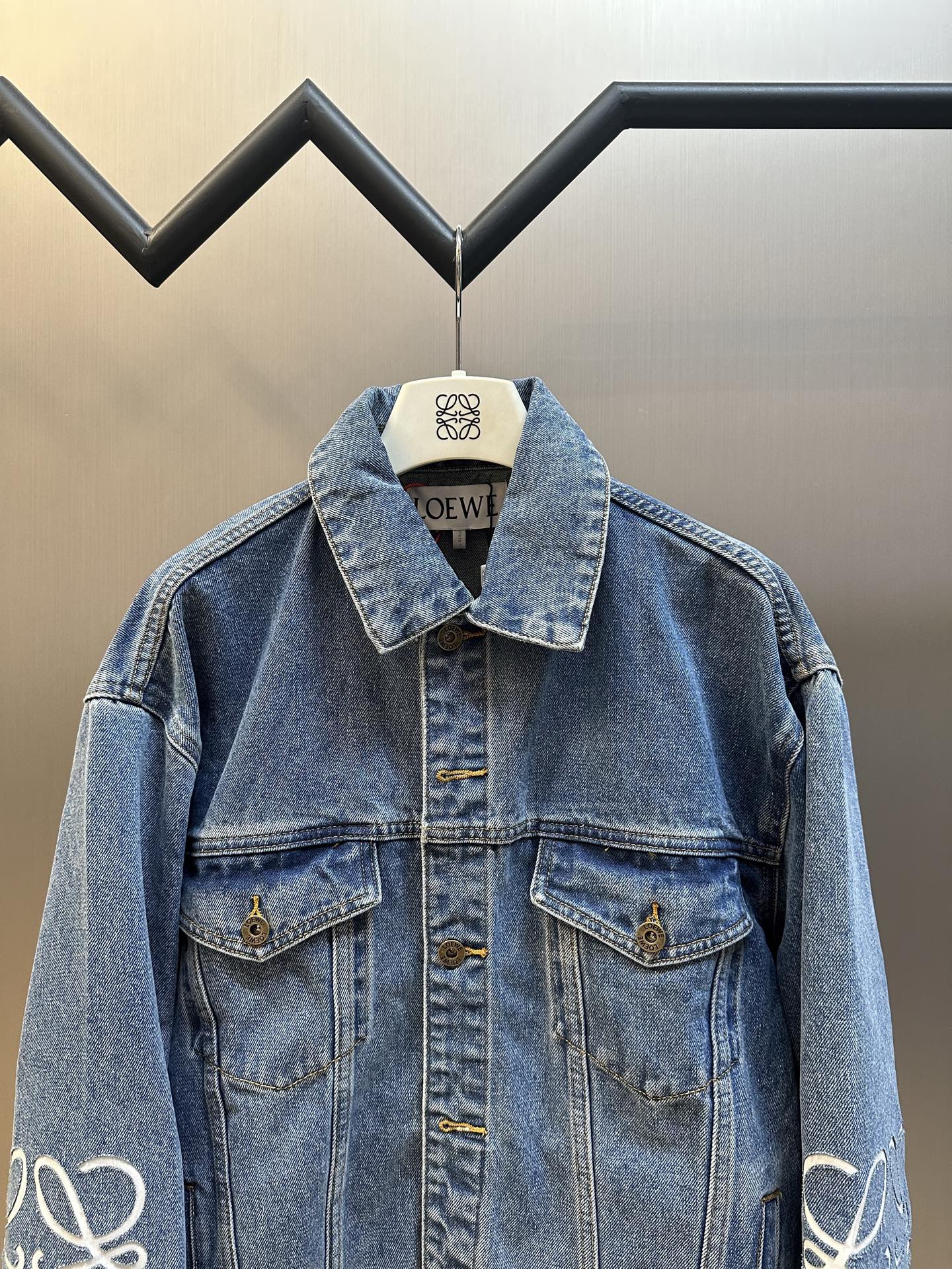 Loewe 25 Jacket Blue Denim 281409