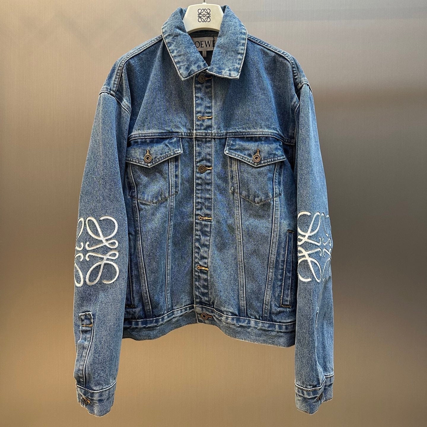 Loewe 25 Jacket Blue Denim 281409