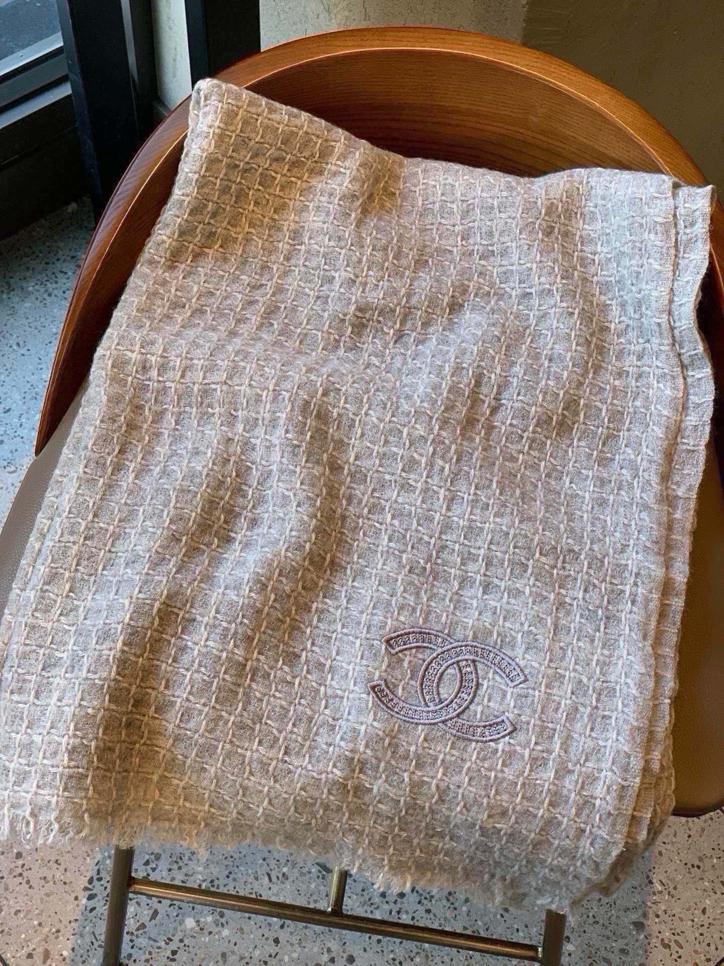 CC Scarf 200 CM In Grey Cashmere 373474