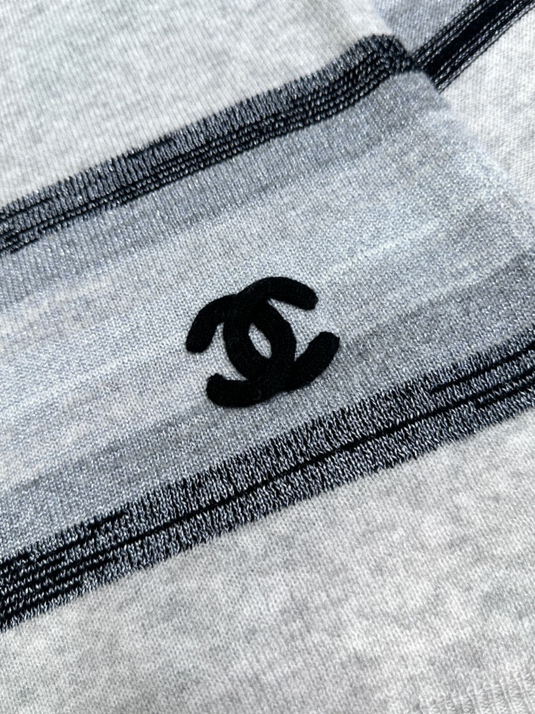 CC Scarf 210 CM In Grey Blue Cashmere 403864
