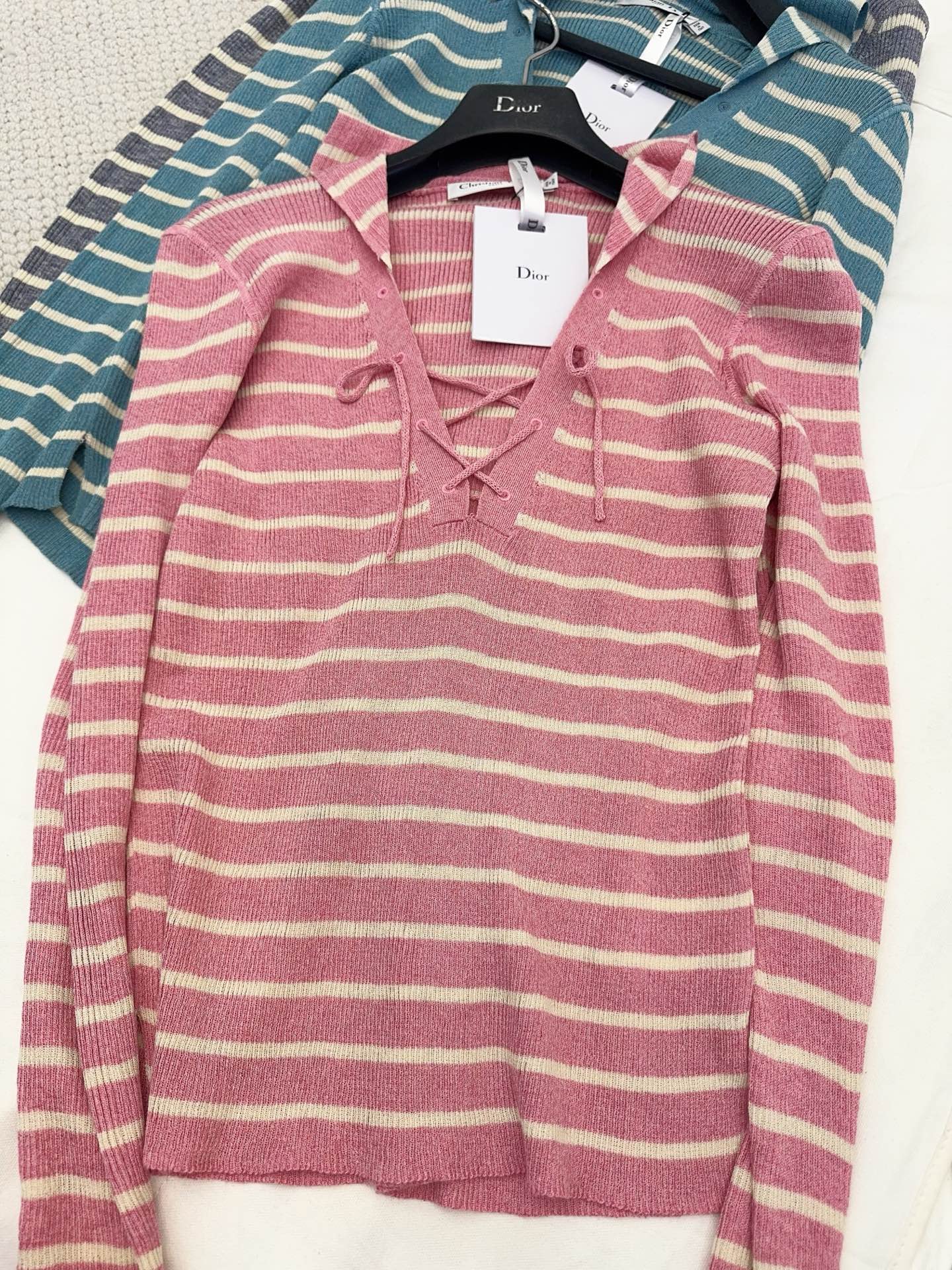 CD 25 Striped Long Sleeve Shirt Cotton