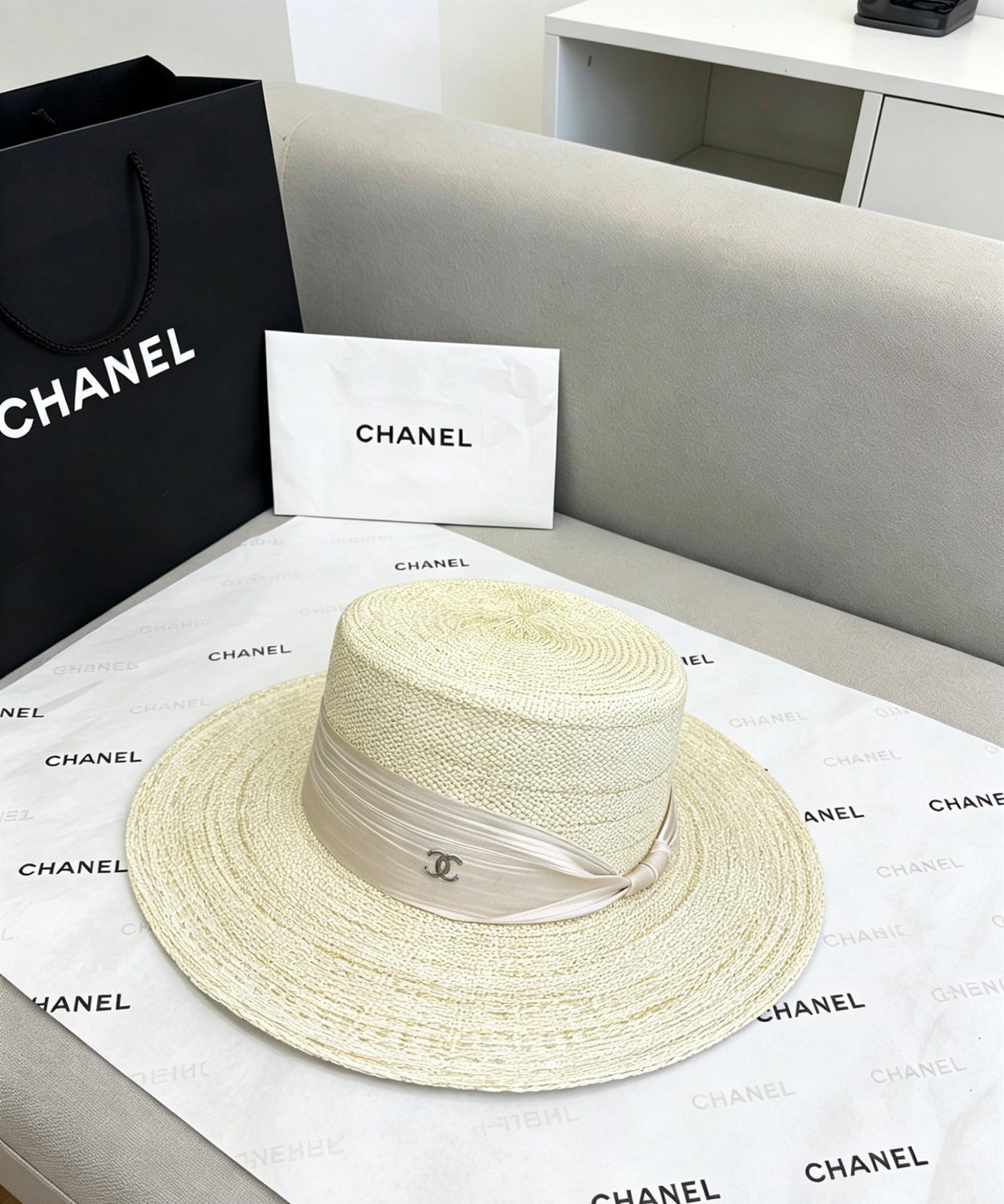 Chanel Flat Top Hat 212947