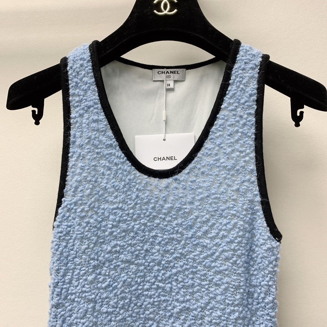 CC 25 Knitted Vest Dress Cotton 243529