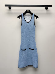 CC 25 Knitted Vest Dress Cotton 243529