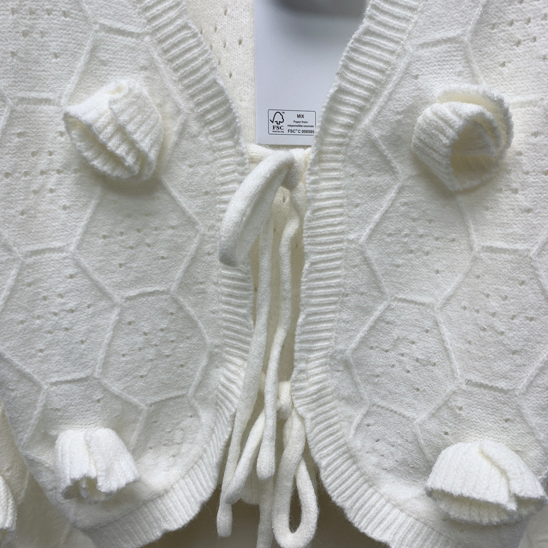 CC 25 Floral Cardigan Wool 277588