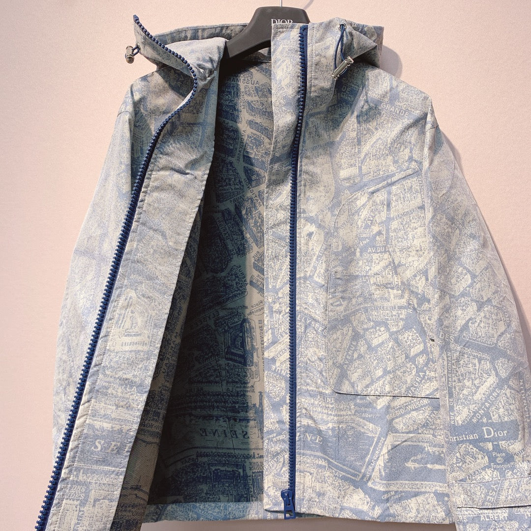 CD 25 City Map Jacket Polyester 296776