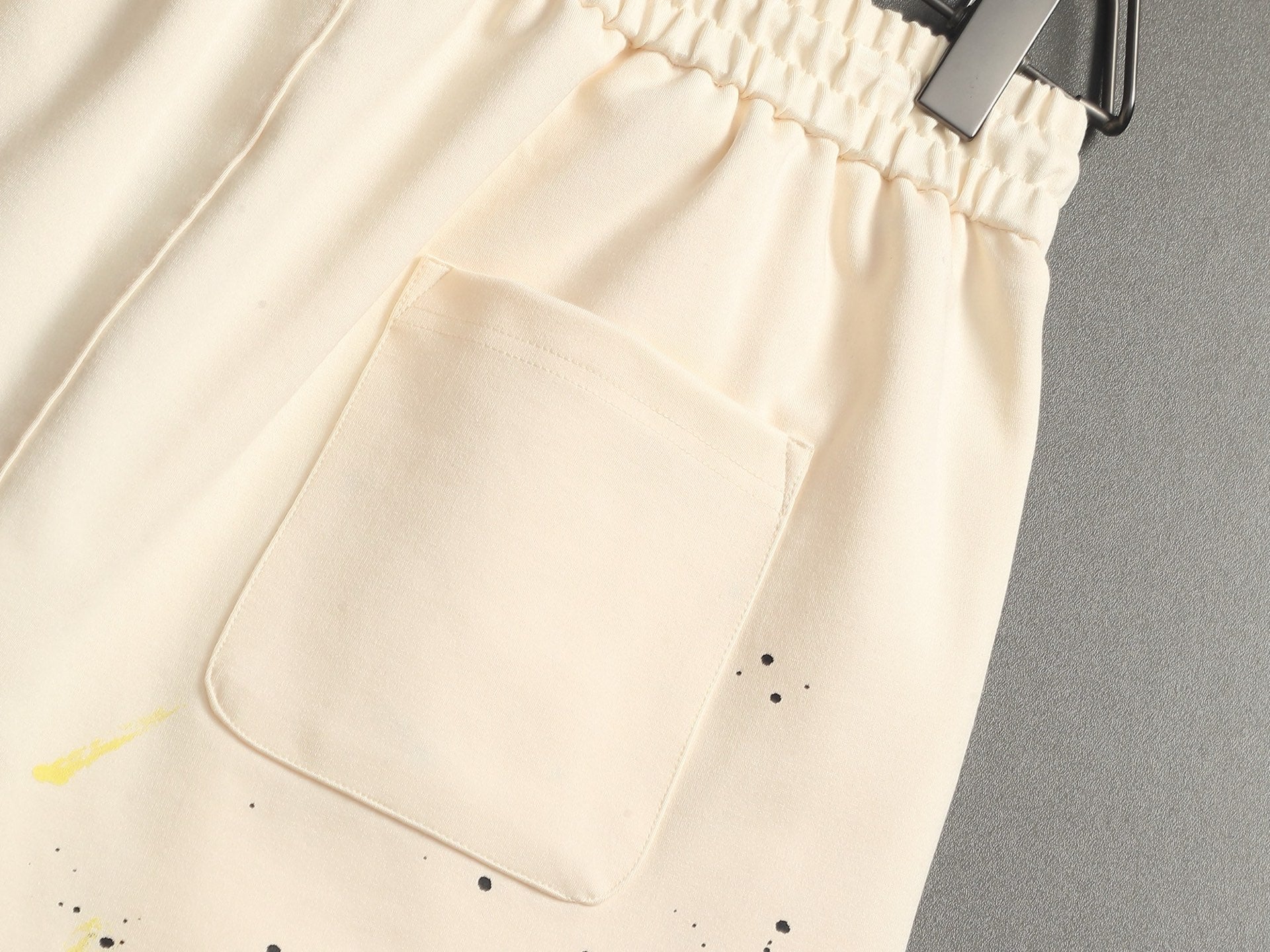 CD 26A Men Terry Cloth Short Oblique Embroidery Fabric 285977