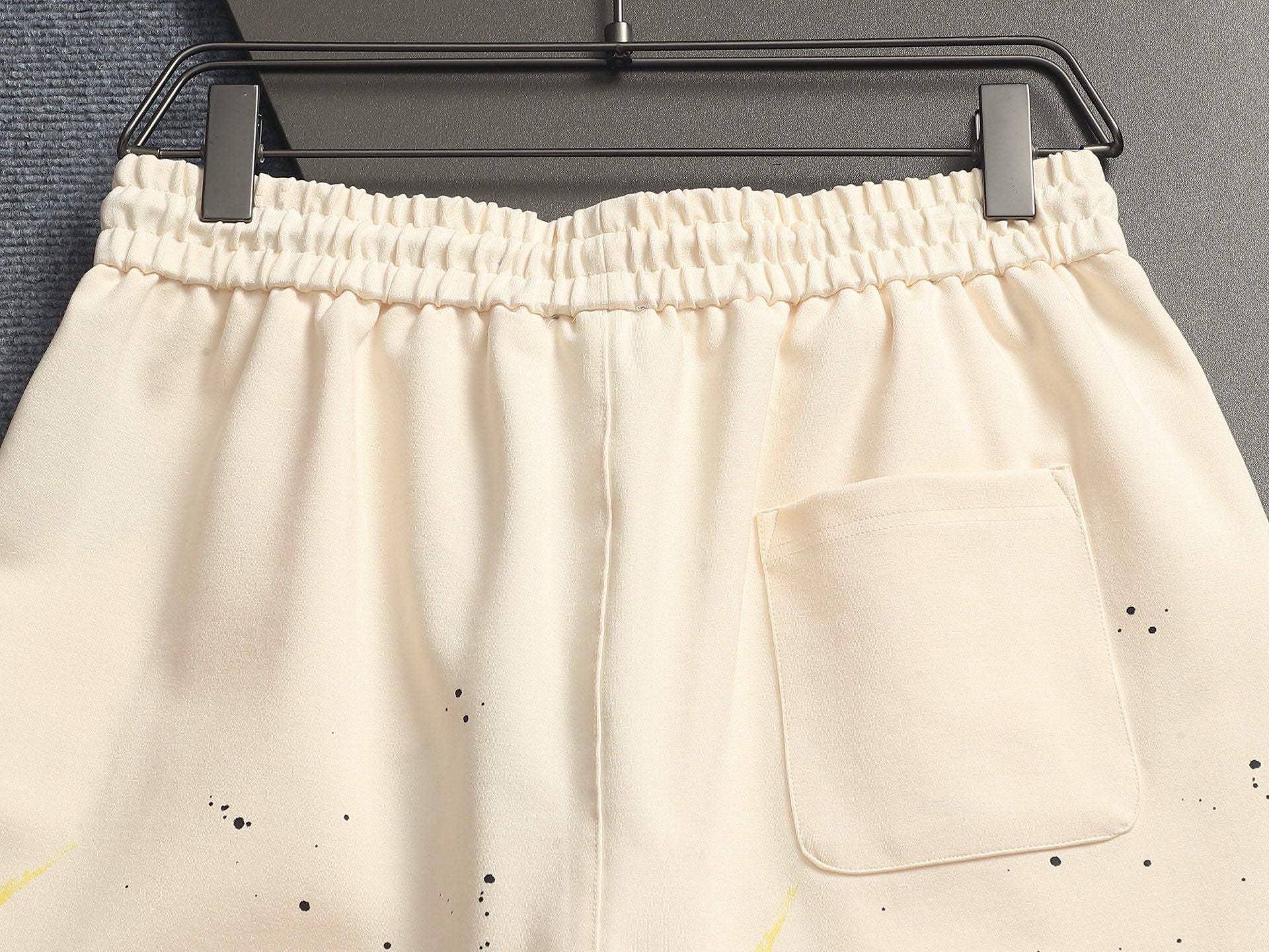 CD 26A Men Terry Cloth Short Oblique Embroidery Fabric 285977
