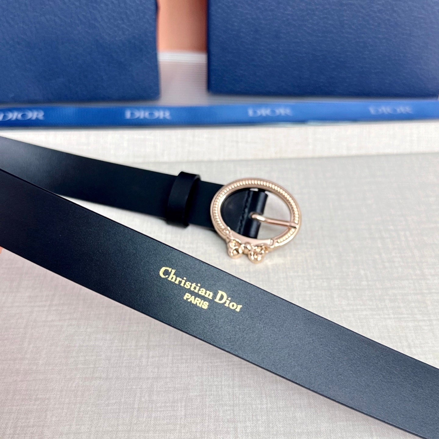 Dior Médaillon Belt 25mm Smooth Calfskin 209867