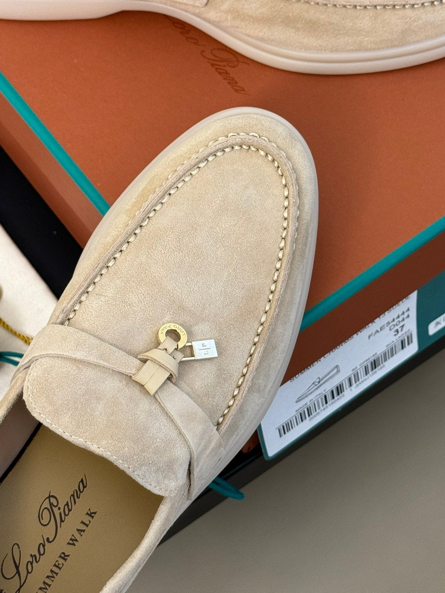 summer charm walk loafer suede