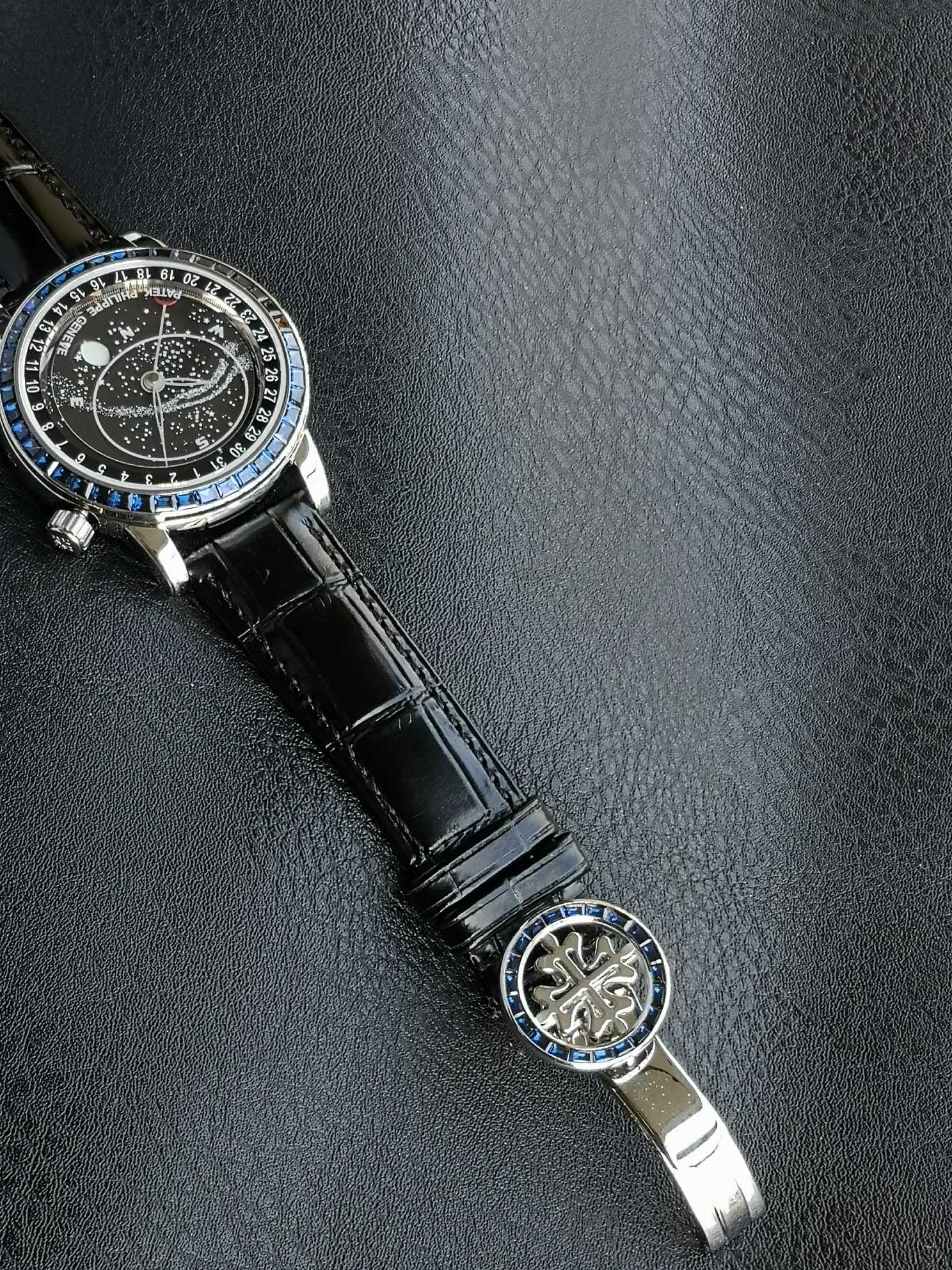 Patek Philippe Celestial Grand Complication 44mm Blue Gemstones Black Dial