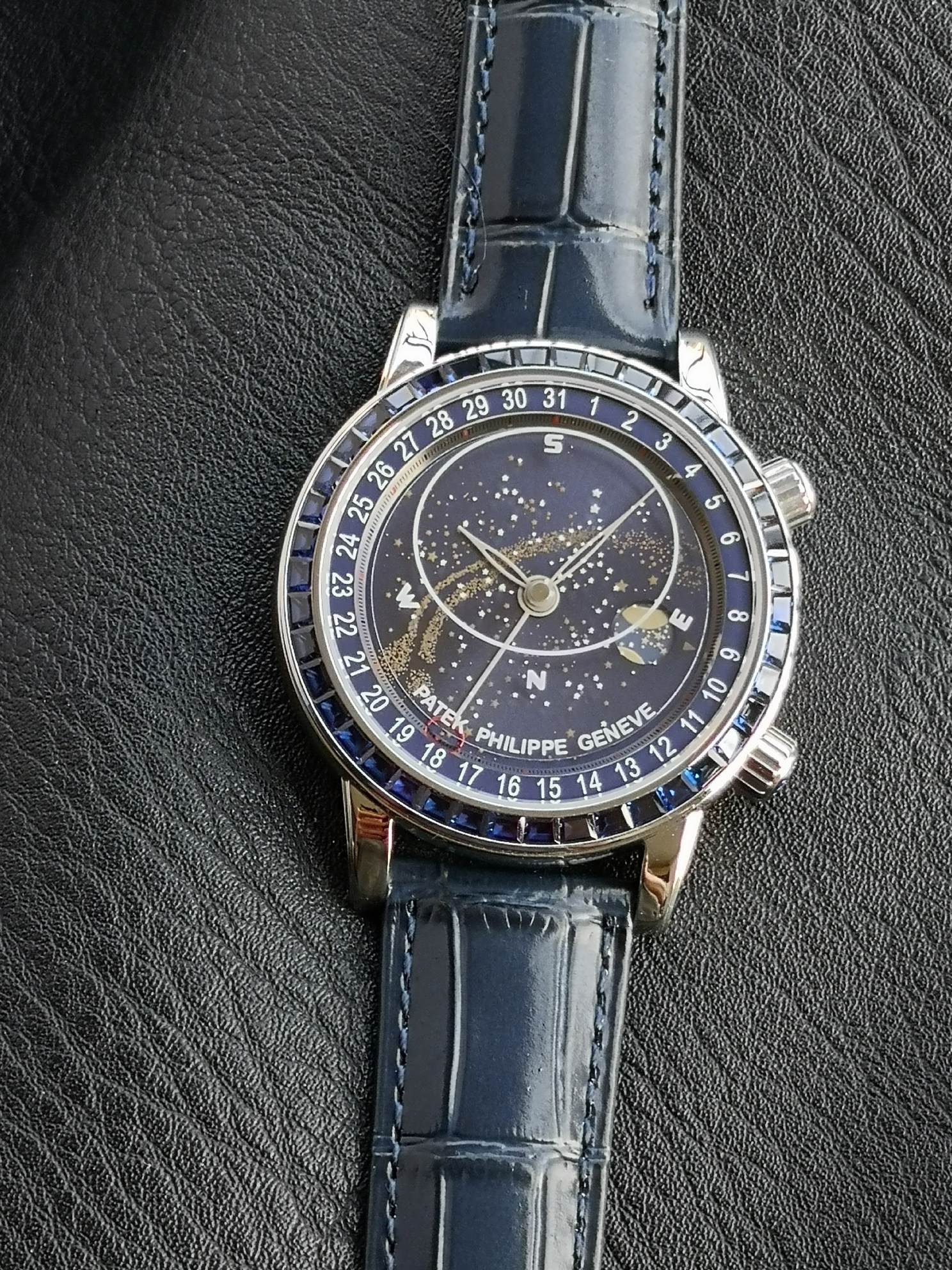 Patek Philippe Celestial Grand Complication 44mm Blue Gemstones Blue Dial