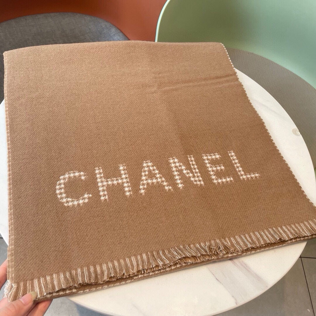 CC Scarf 185 CM In Brown Caro Cashmere 422794