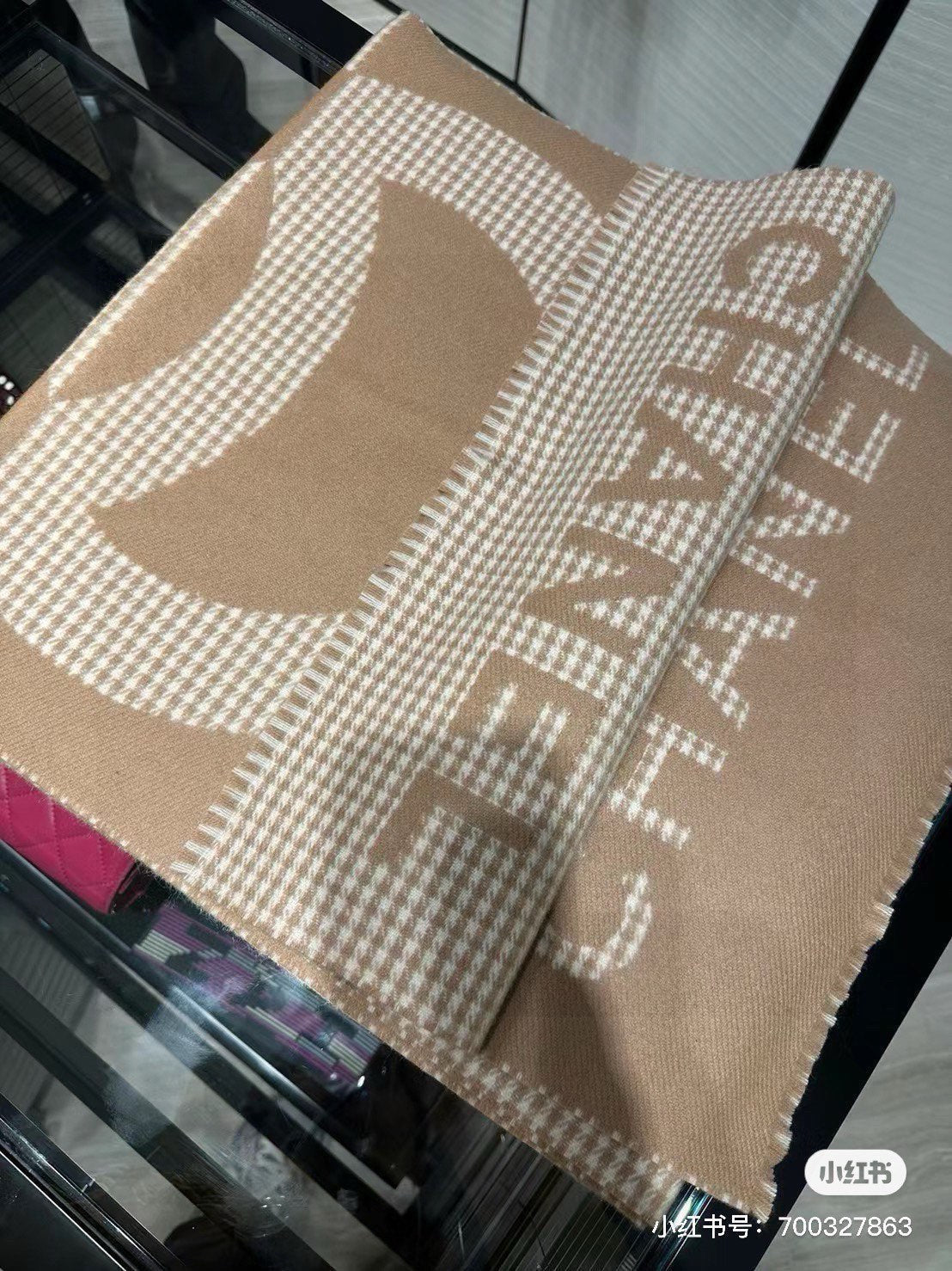 CC Scarf 185 CM In Brown Caro Cashmere 422794