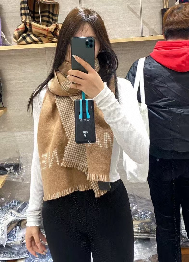 CC Scarf 185 CM In Brown Caro Cashmere 422794