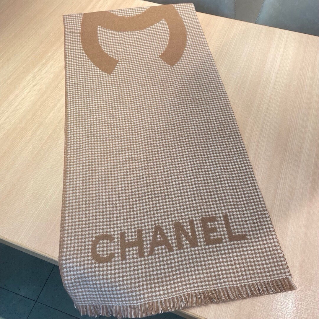 CC Scarf 185 CM In Brown Caro Cashmere 422794