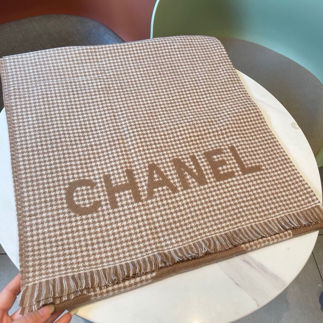 CC Scarf 185 CM In Brown Caro Cashmere 422794