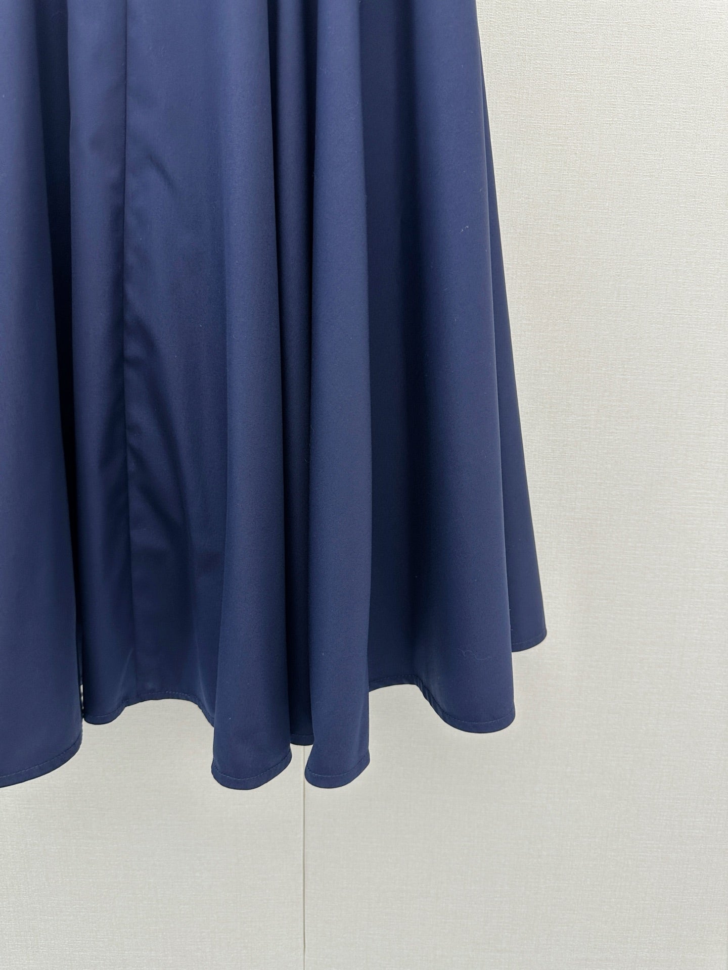 Prada 2026 Midi Skirt Navy Polyester 402787