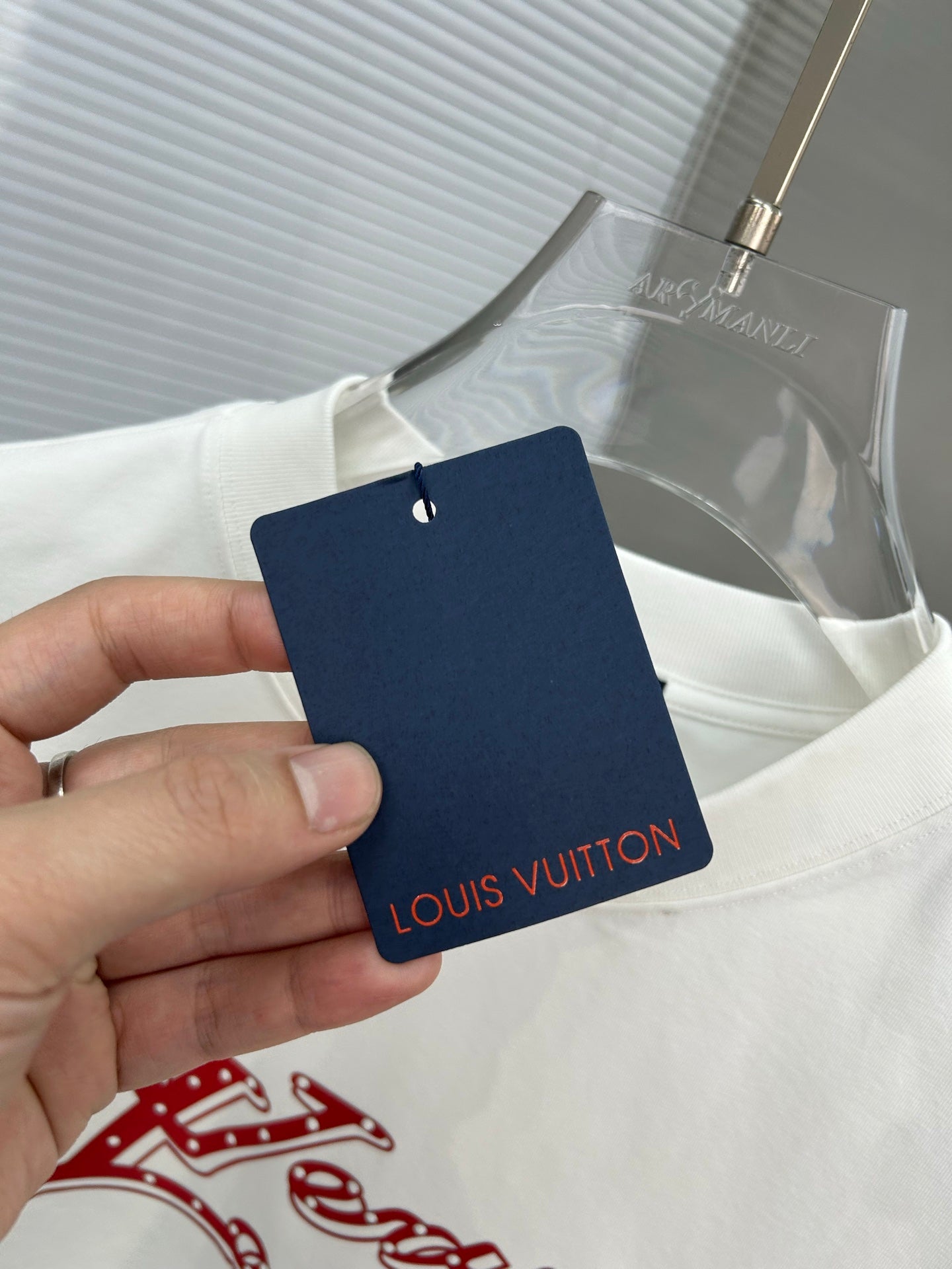 LV WHITE COTTON T-SHIRT 239581