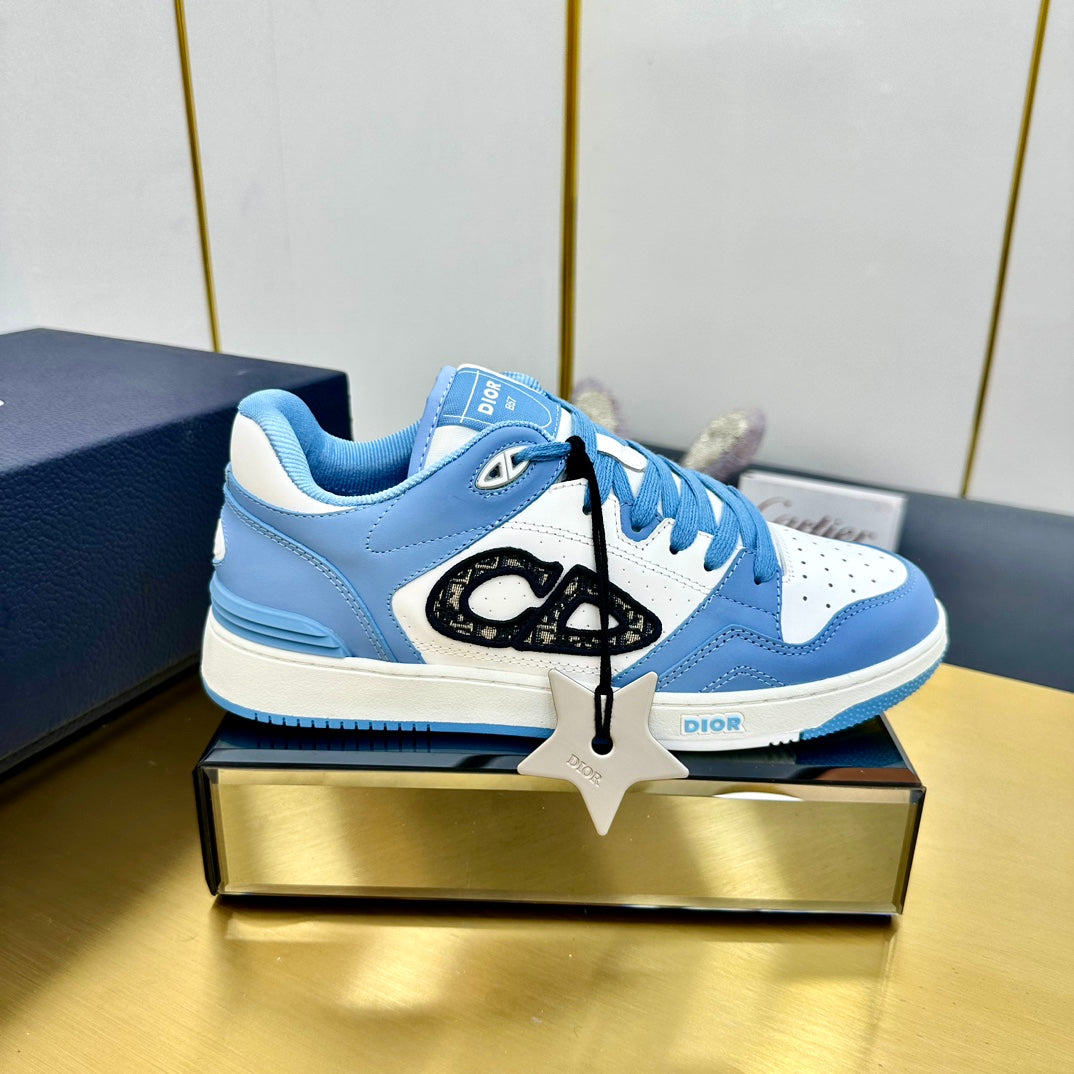 CD B57 Mid-Top Sneaker In Could Blue Calfskin  993845