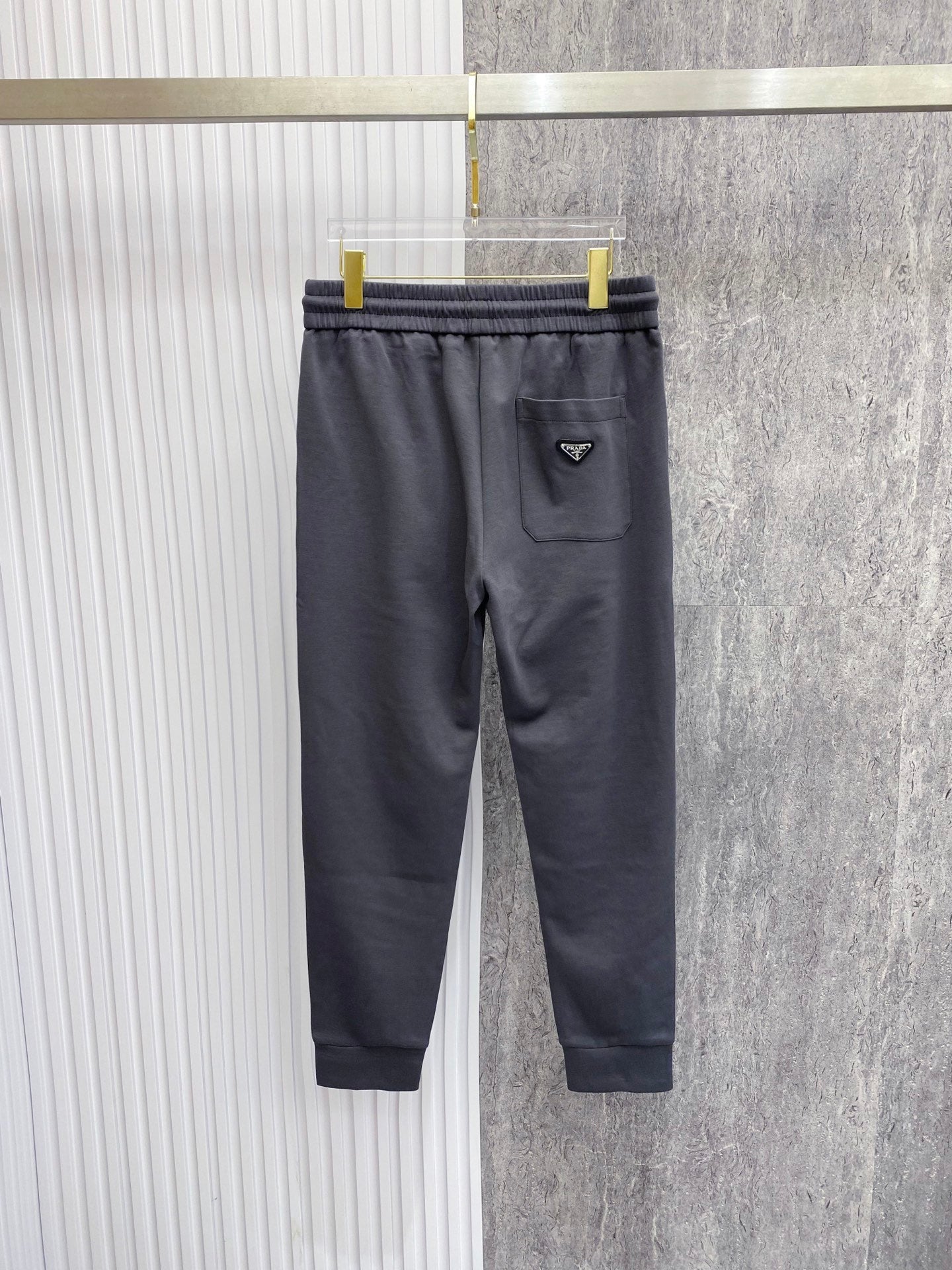PRA 2026 Men's Casual Pants Gray Fabric 842902
