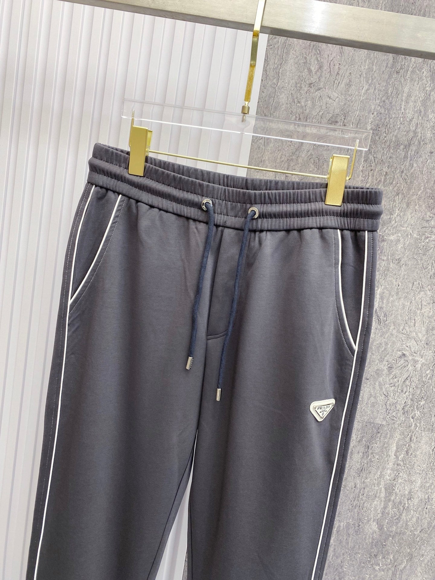 PRA 2026 Men's Casual Pants Dark Gray Fabric 842910