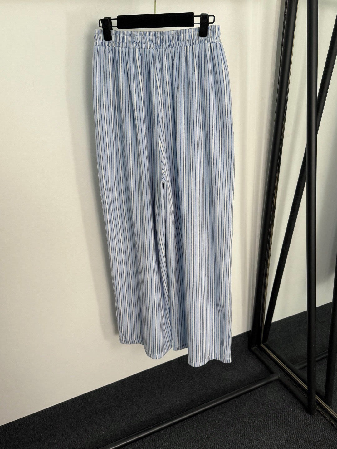 Balenciaga 25 Set Blue Striped Cotton 0047