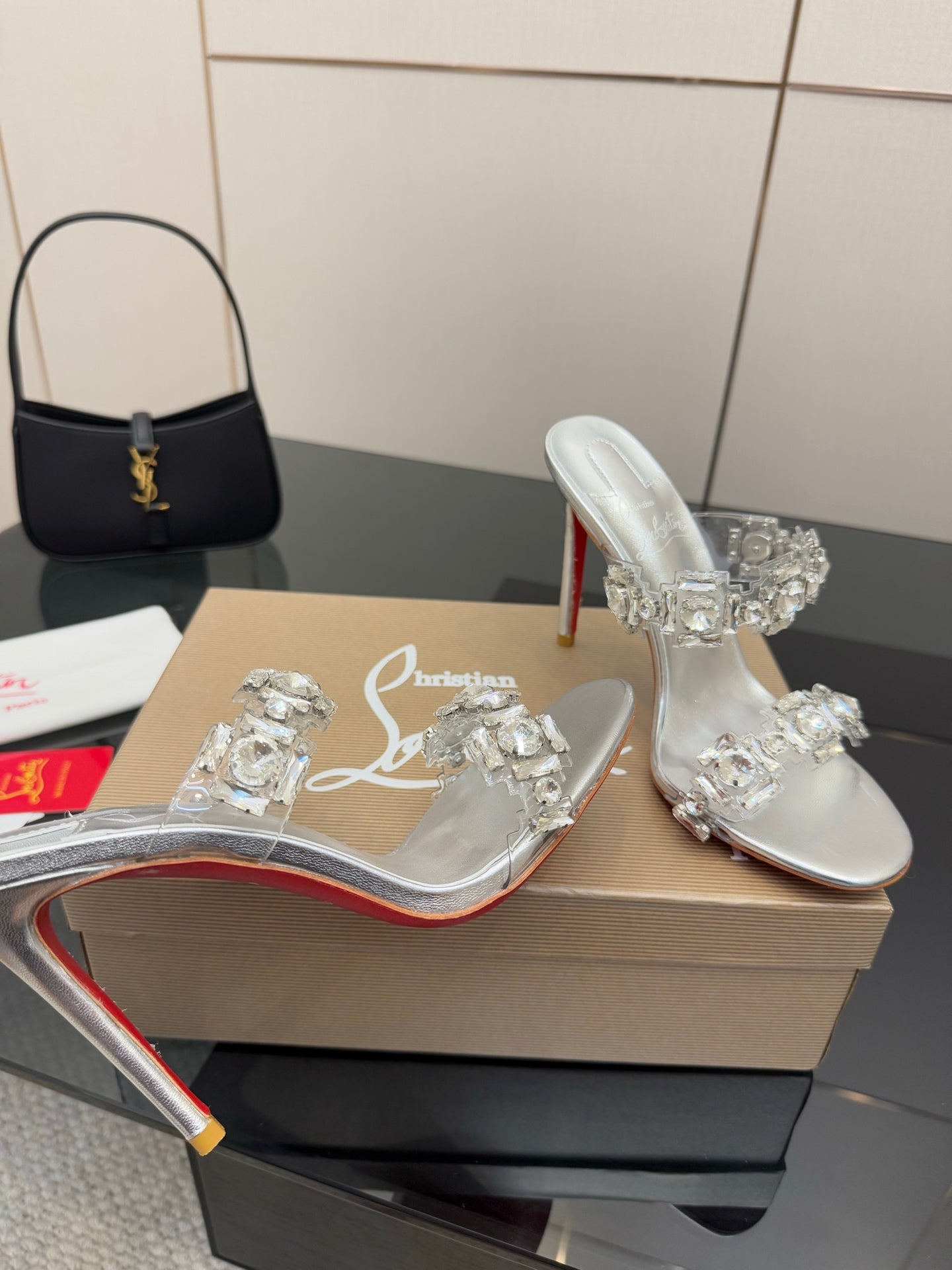 CL Just Jewel Sandans Silver Original Material 299920