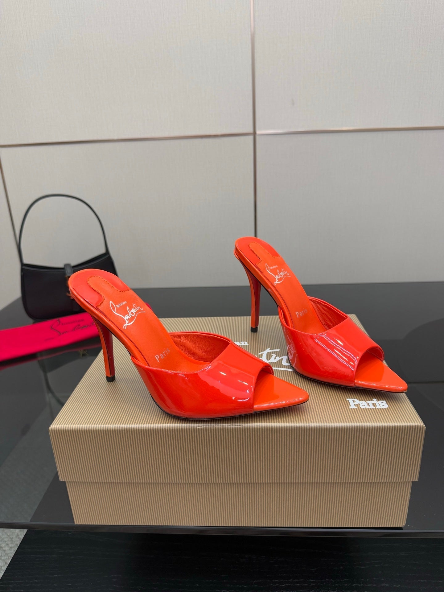 CL 26SS High Heel Sandals 100 Patent Leather 532171