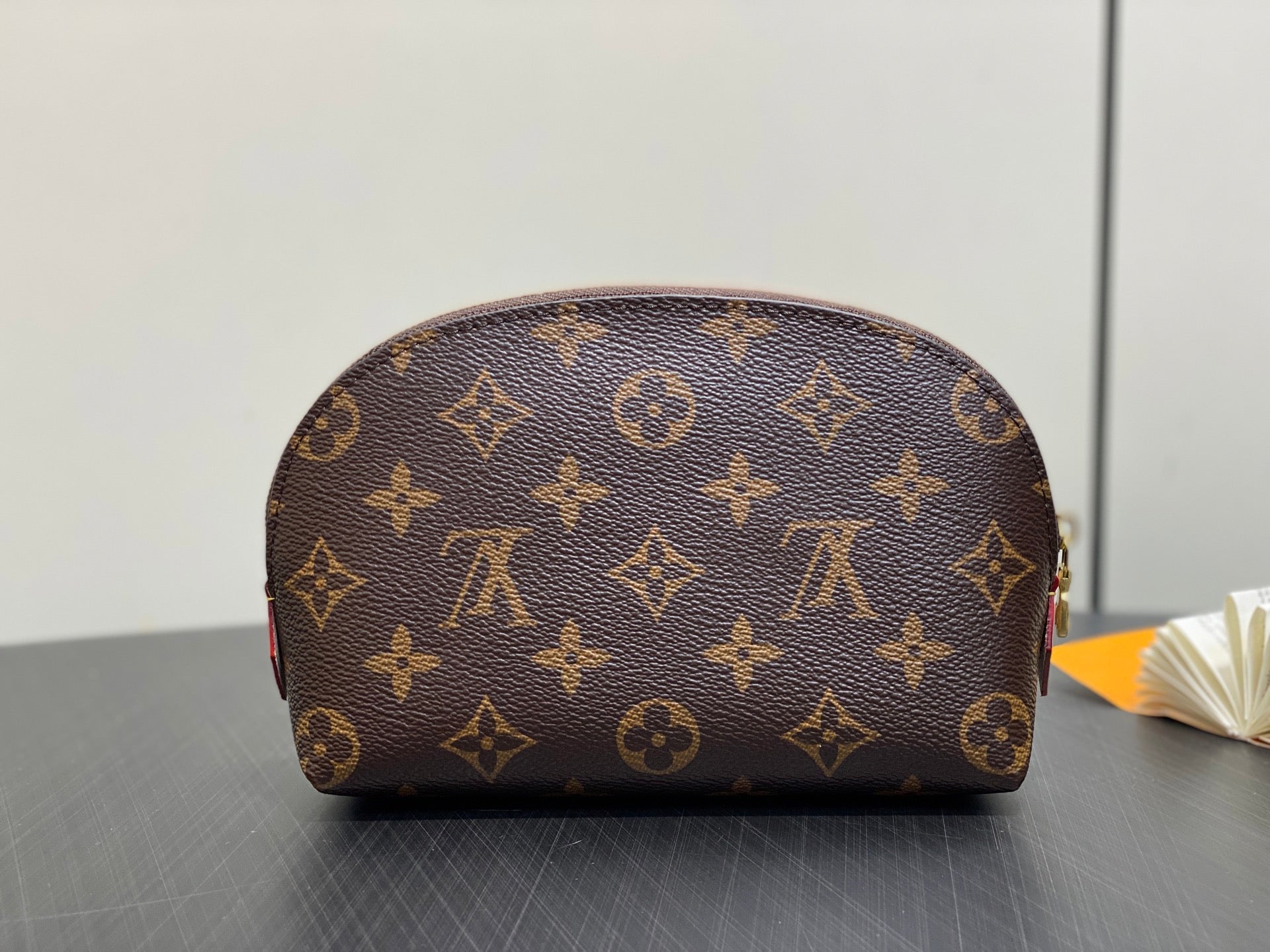 LV x TM Cosmetic Pouch PM Monogram Coasted Canvas