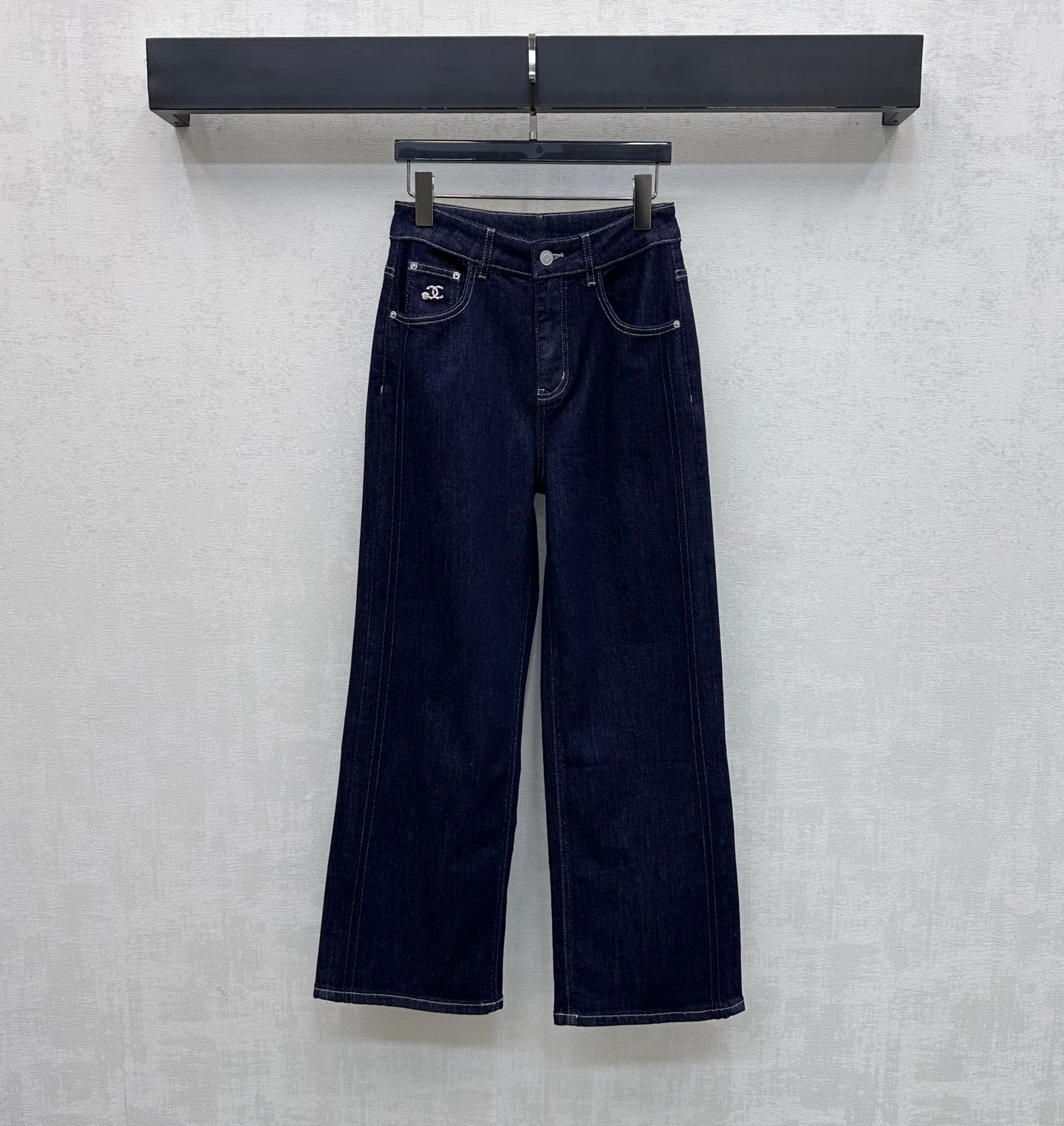 Chanel 2026 Denim Trouser Blue Cotton 355950