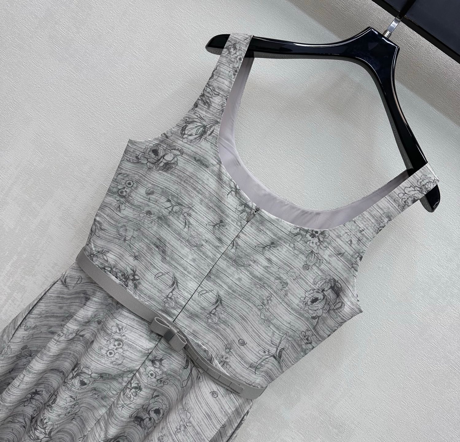 Dior 2026 Vest Dress Grey Polyester 358866