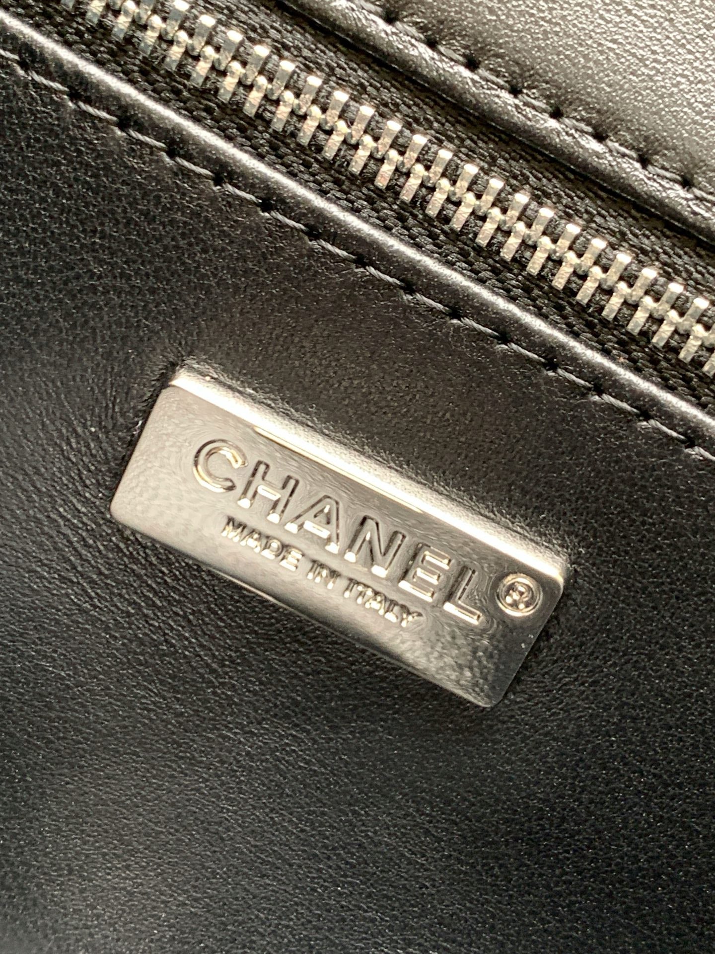 CC 2025 Flap Bag  Black White Sequin 298200