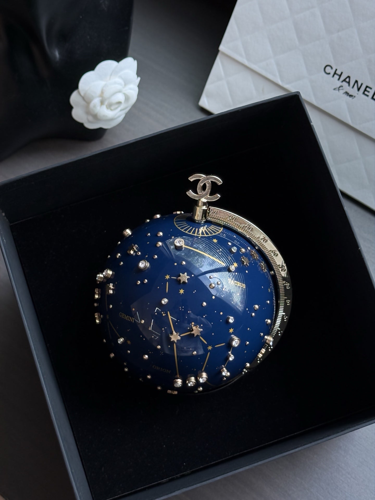 Chane 2026 Minaudiere Constellation Globe Bag