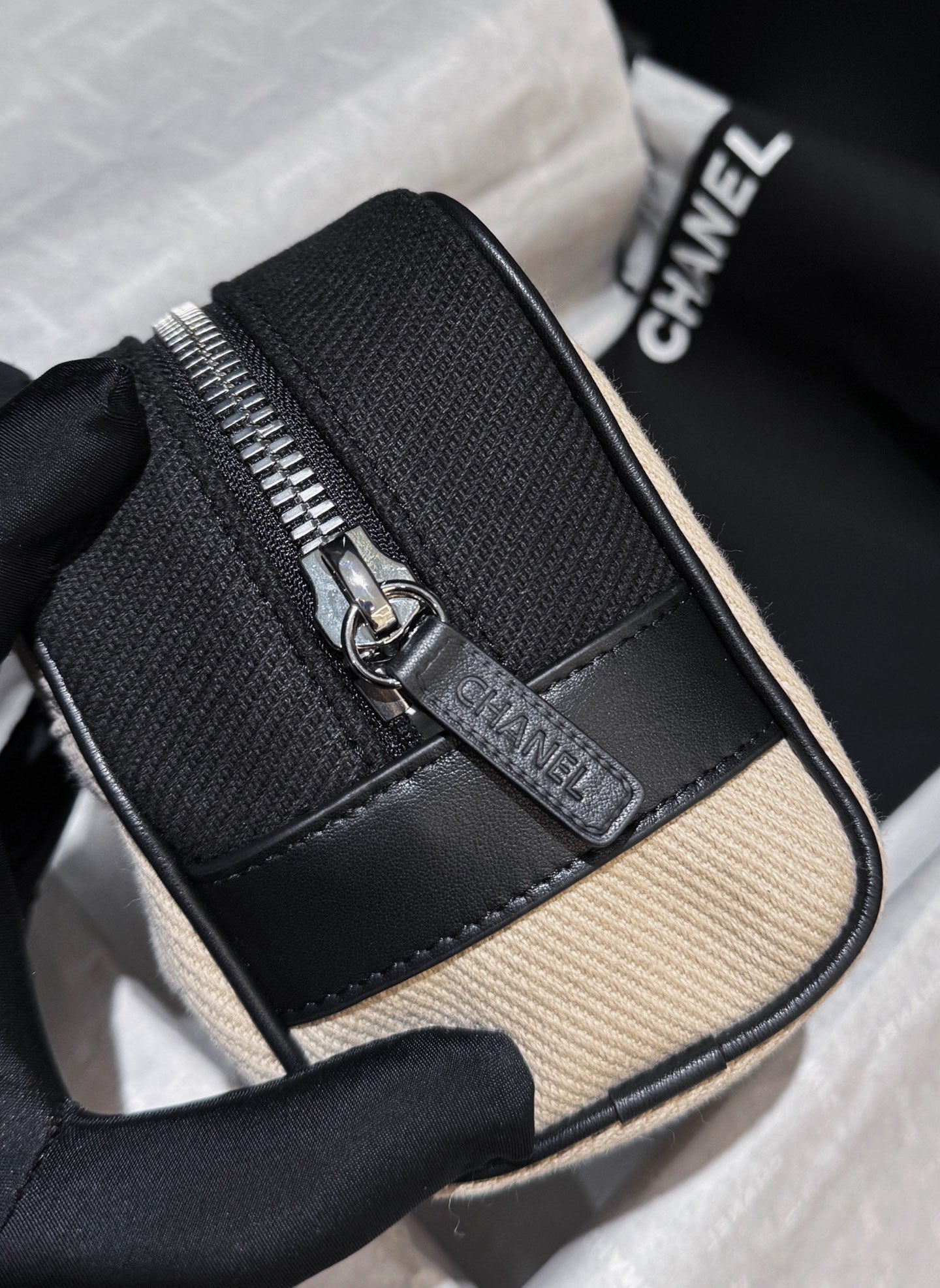 Chanel 2026 Toiletry Bag 22cm Canvas