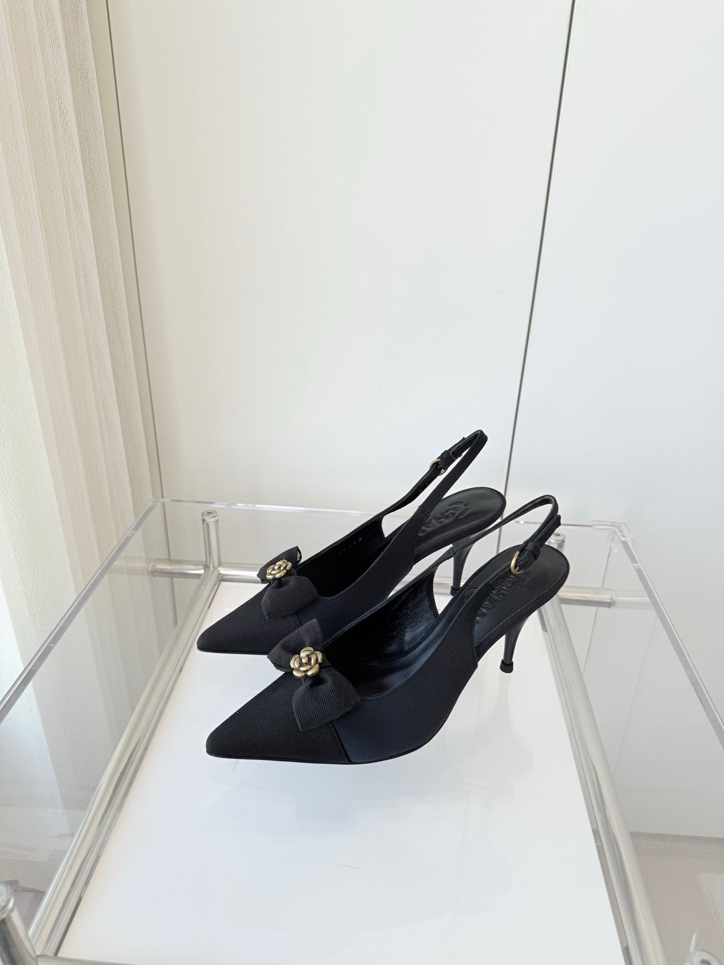 Chanel 2026 Slingback Stilettos Leather Sheepskin 823416