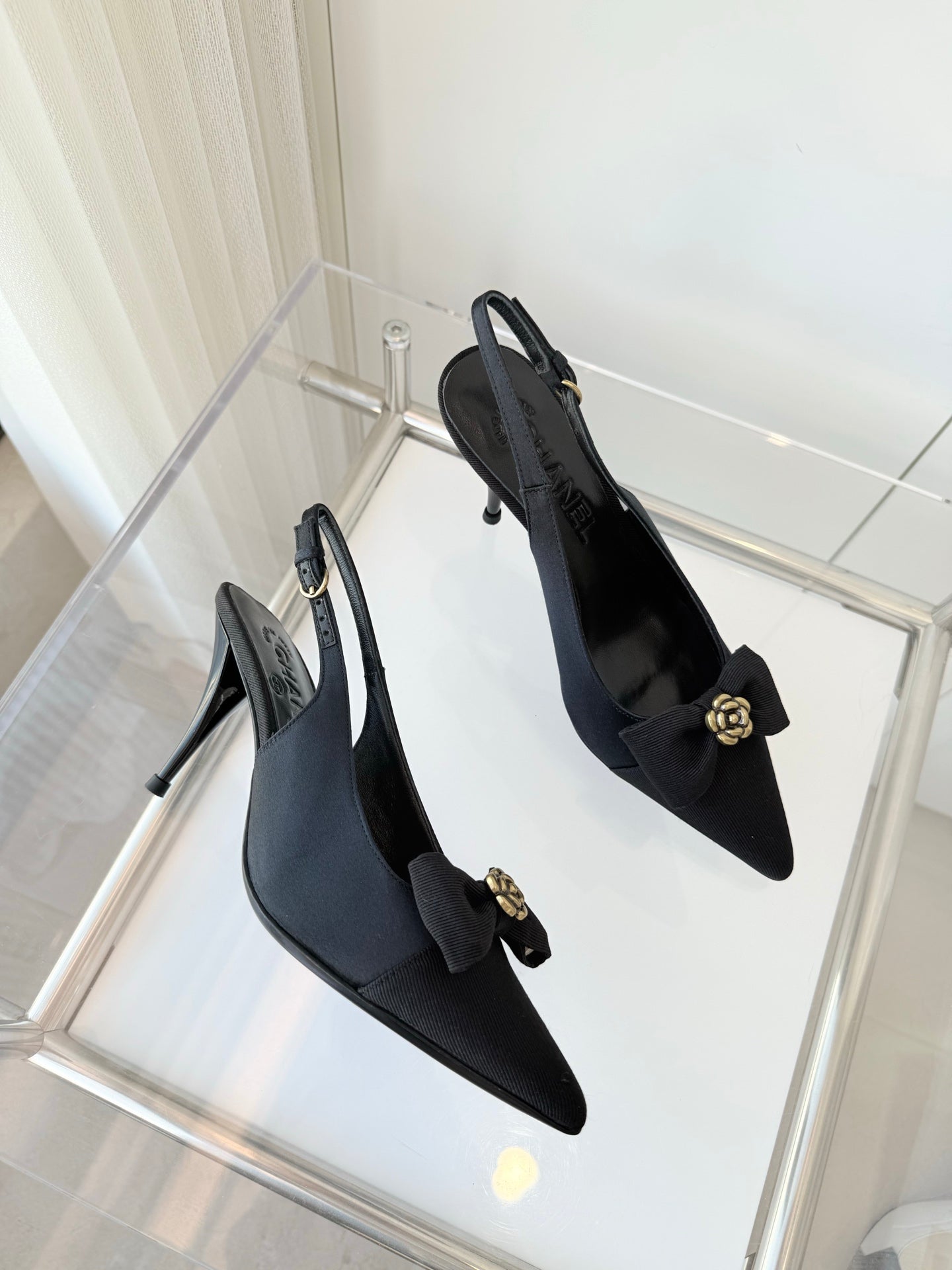 Chanel 2026 Slingback Stilettos Leather Sheepskin 823416
