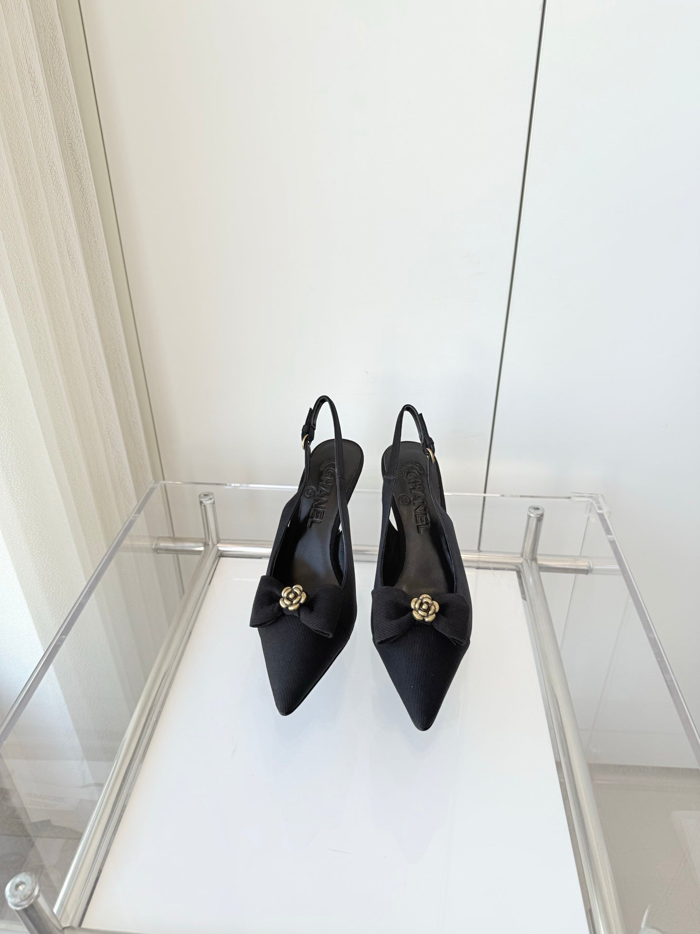 Chanel 2026 Slingback Stilettos Leather Sheepskin 823416