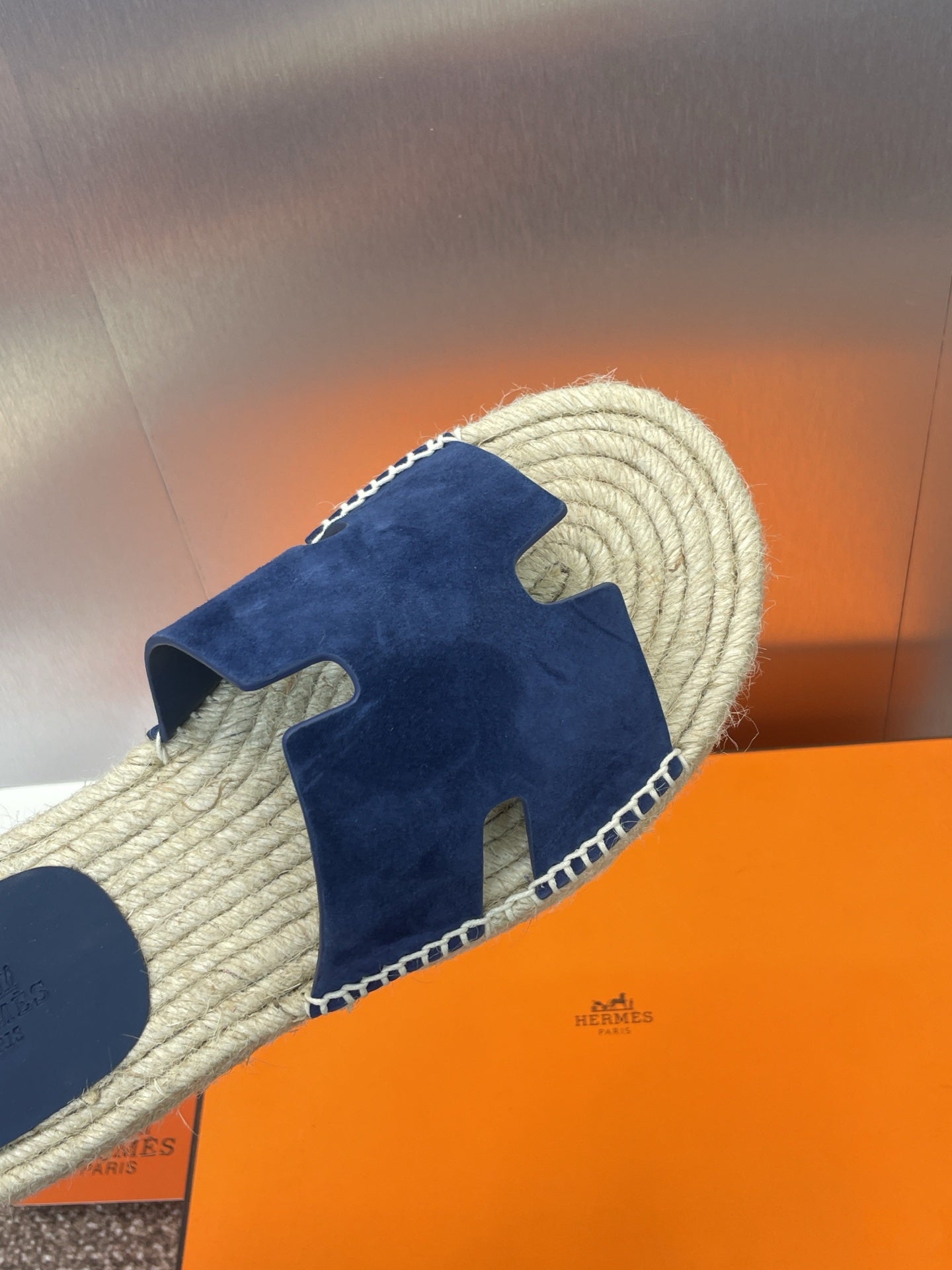 HM 25 Antigua Espadrilles Blue Suede