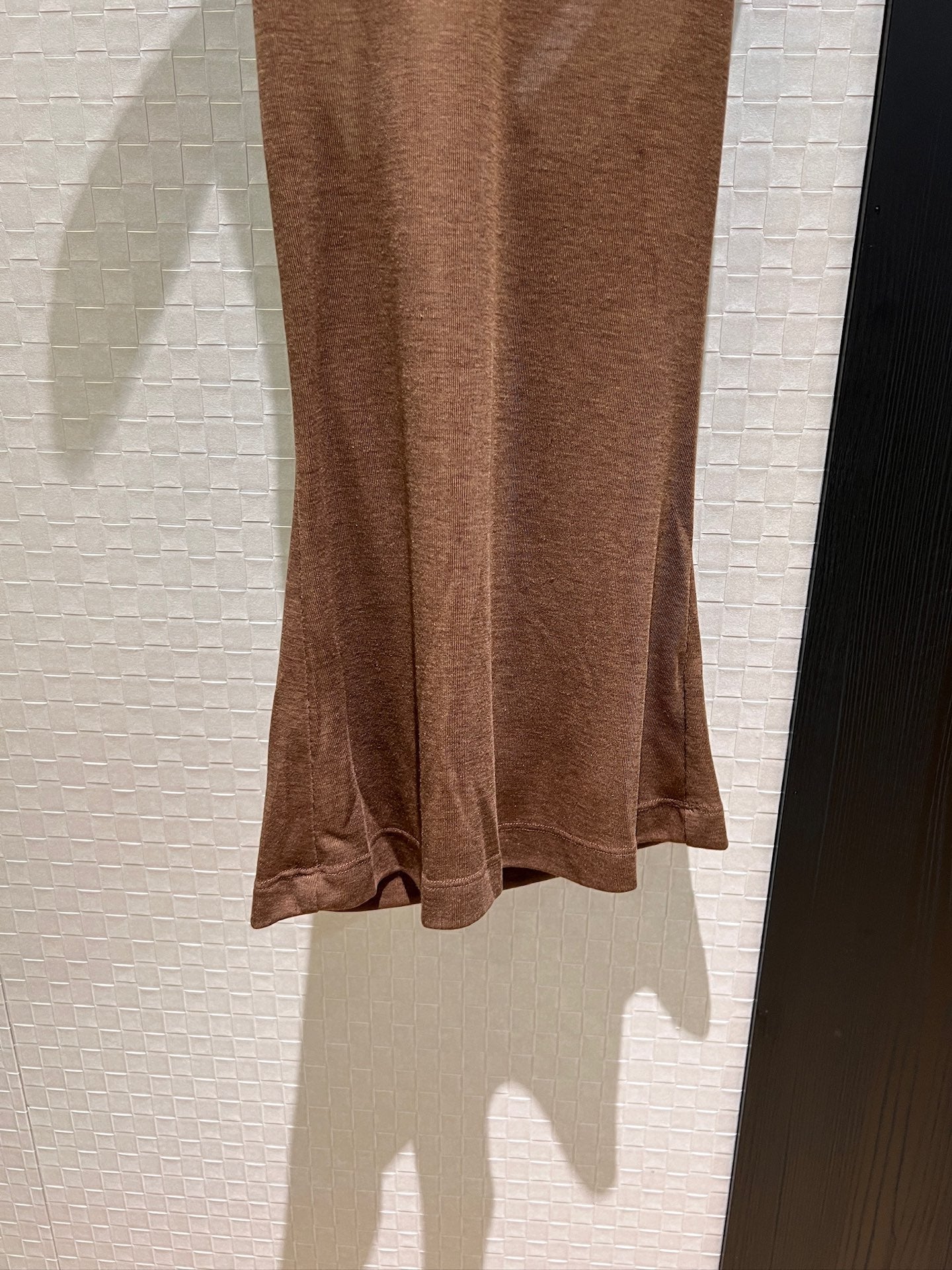 Loewe Embroidered Logo Knotted Vest Top Brown Polyester Fiber