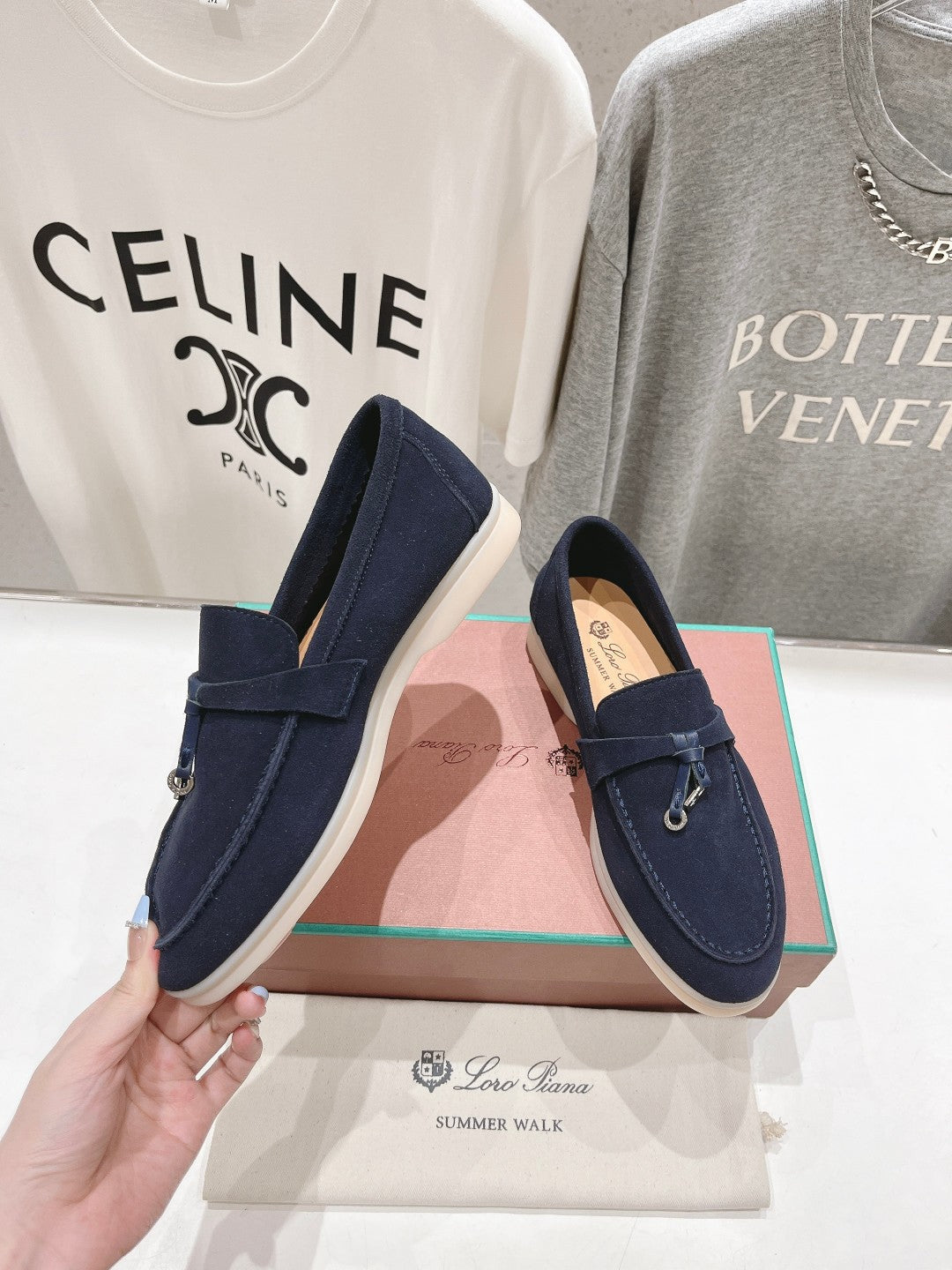 LP SUMMER CHARMS WALK LOAFERS SUEDE