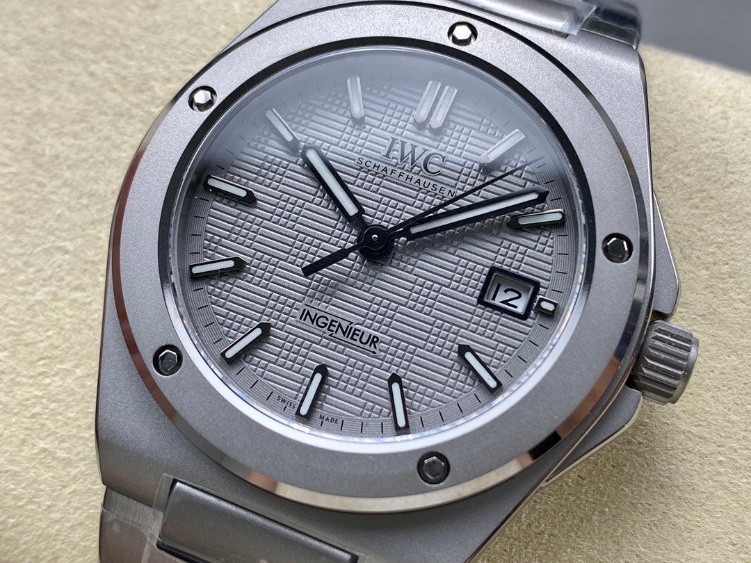 IWC Ingenieur 40mm Gray Dial Steel Case
