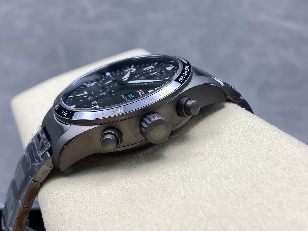 IWC Pilot 41mm Black Dial Black Case