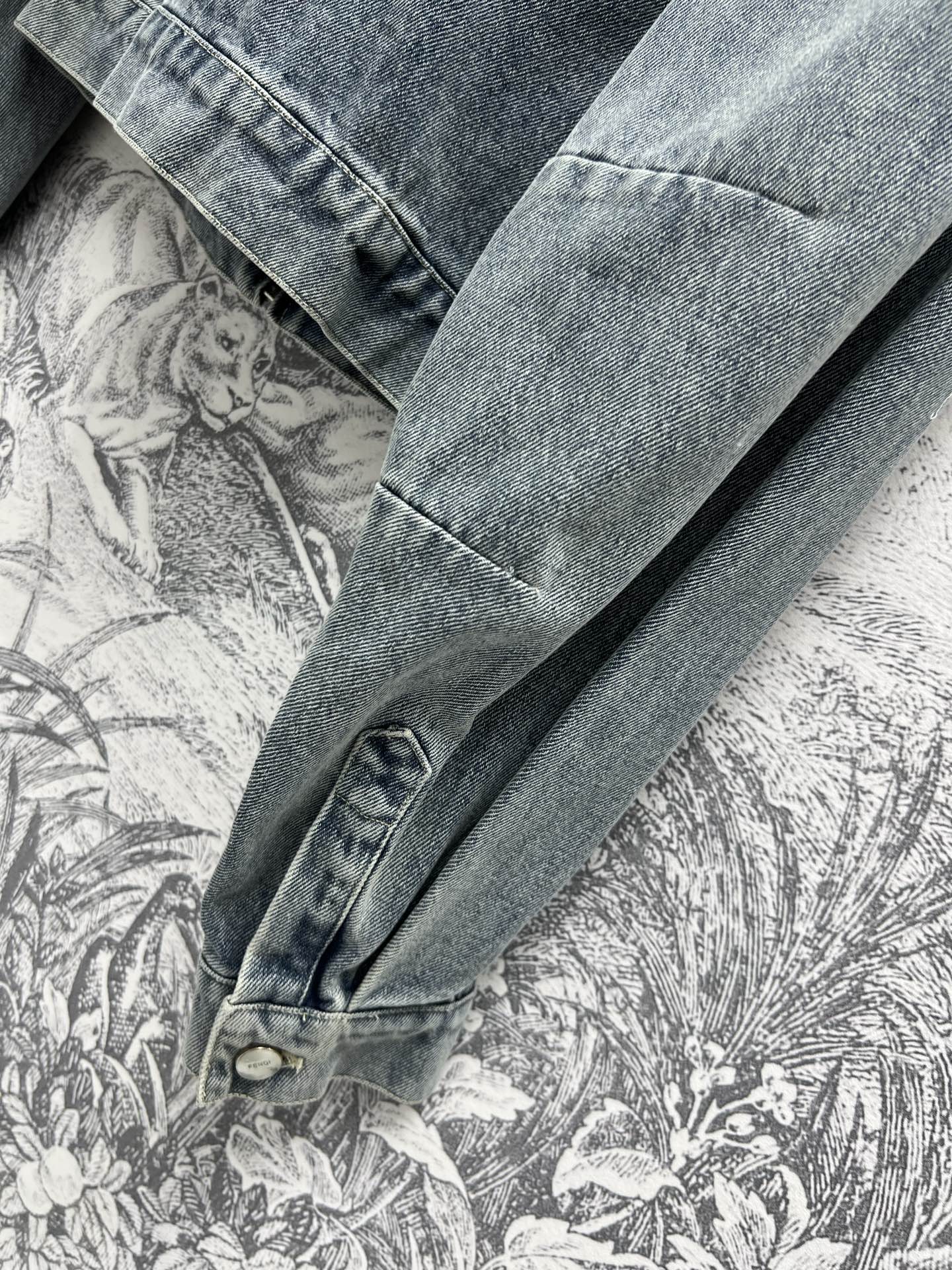 Fendi 25 Denim Jacket Blue Cotton