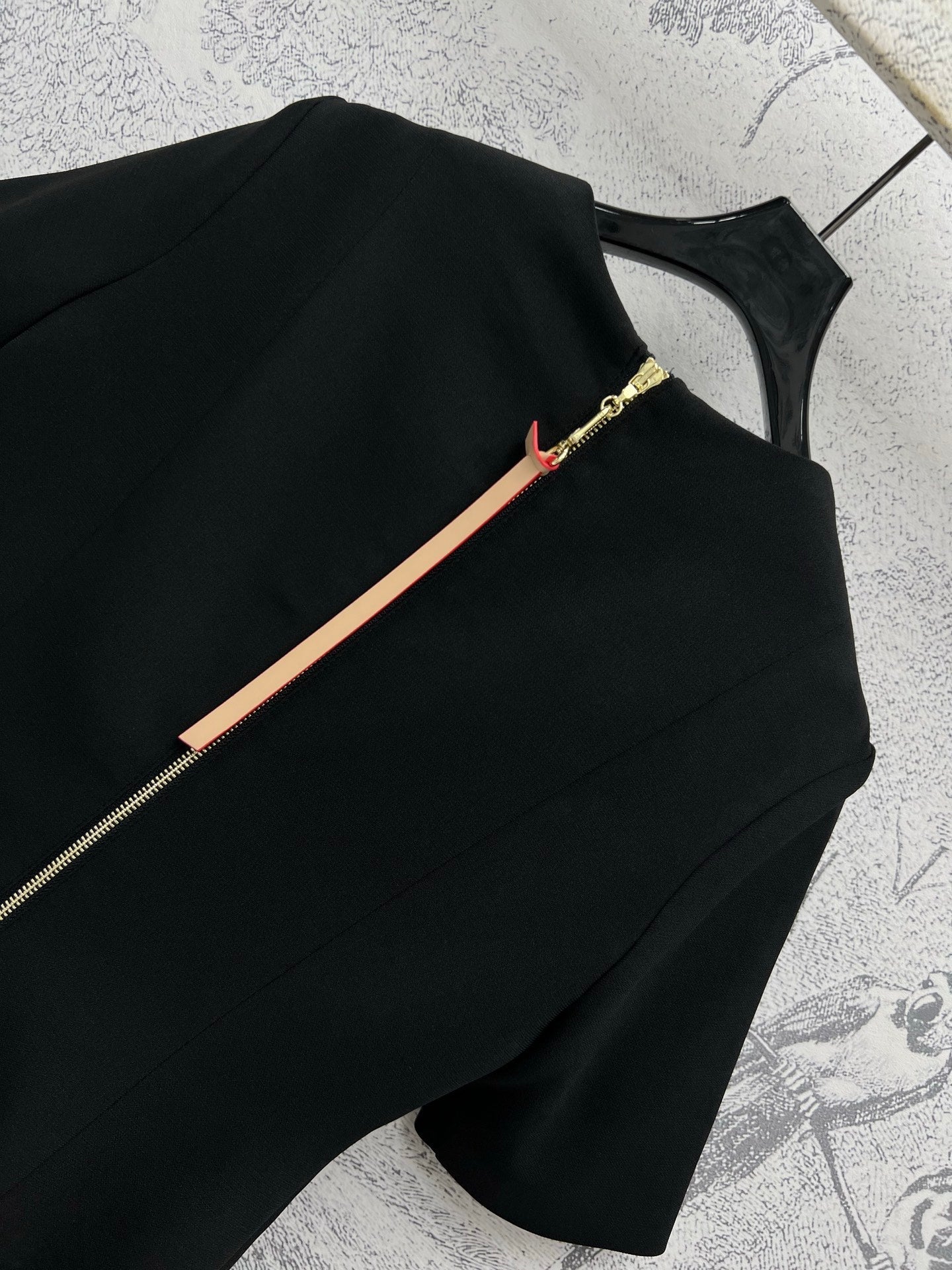 LV 25 Dress Black Polyester