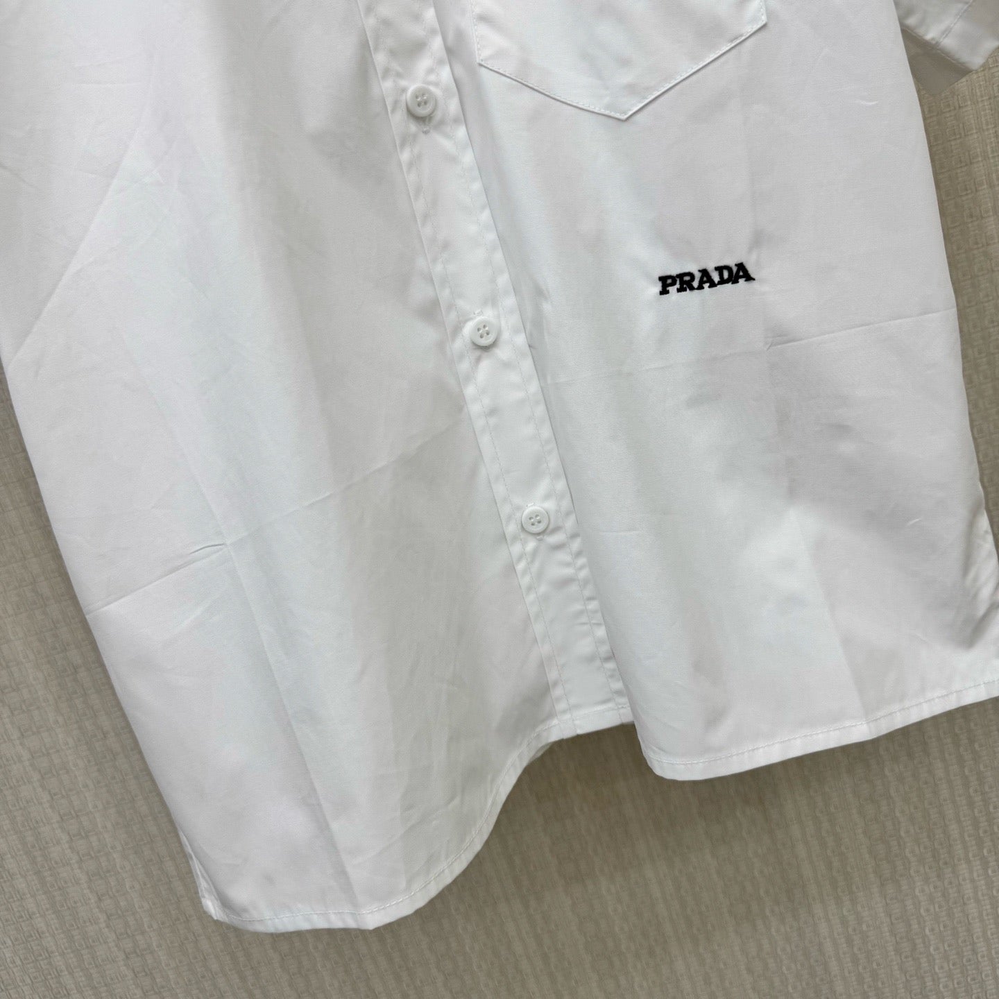 Prada 2026 Shirt White Cotton 399169
