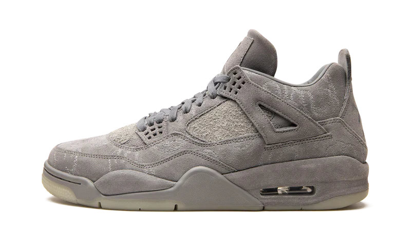 Nike Air Jordan 4 Retro Kaws Cool Grey Suede