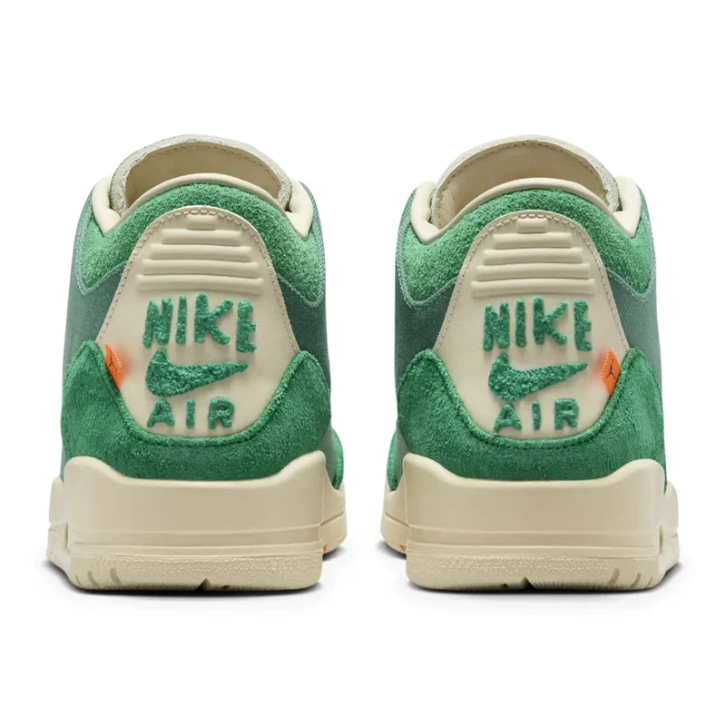 Nina Chanel Abney x Air Jordan 3 Green Canvas Suede