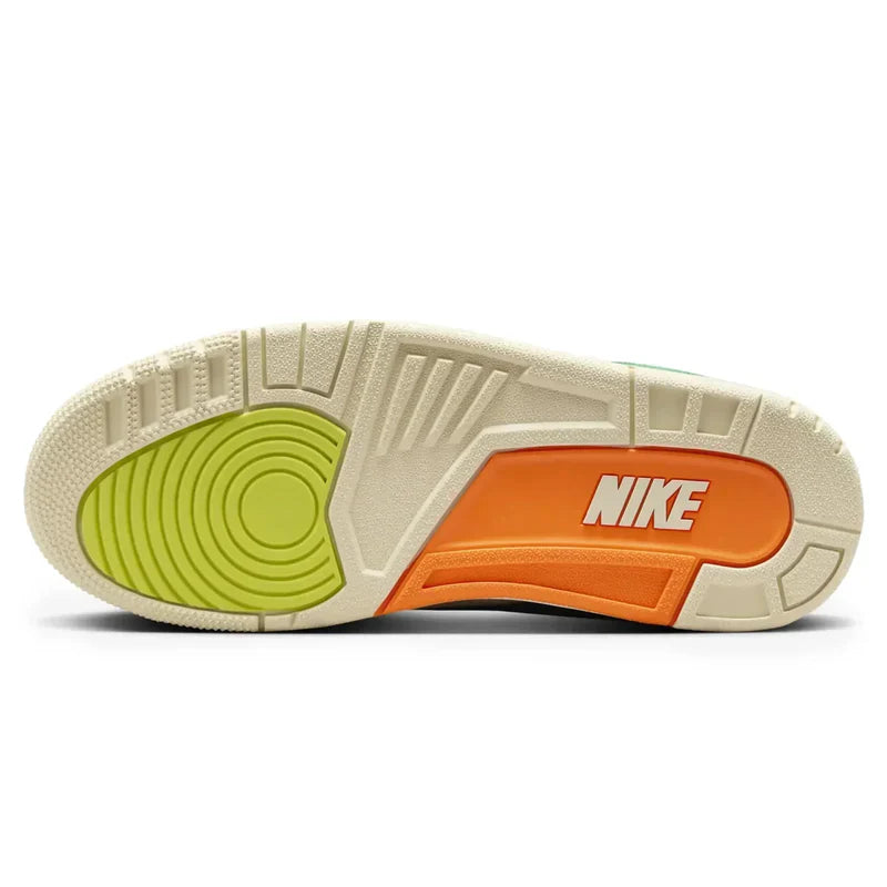 Nina Chanel Abney x Air Jordan 3 Green Canvas Suede